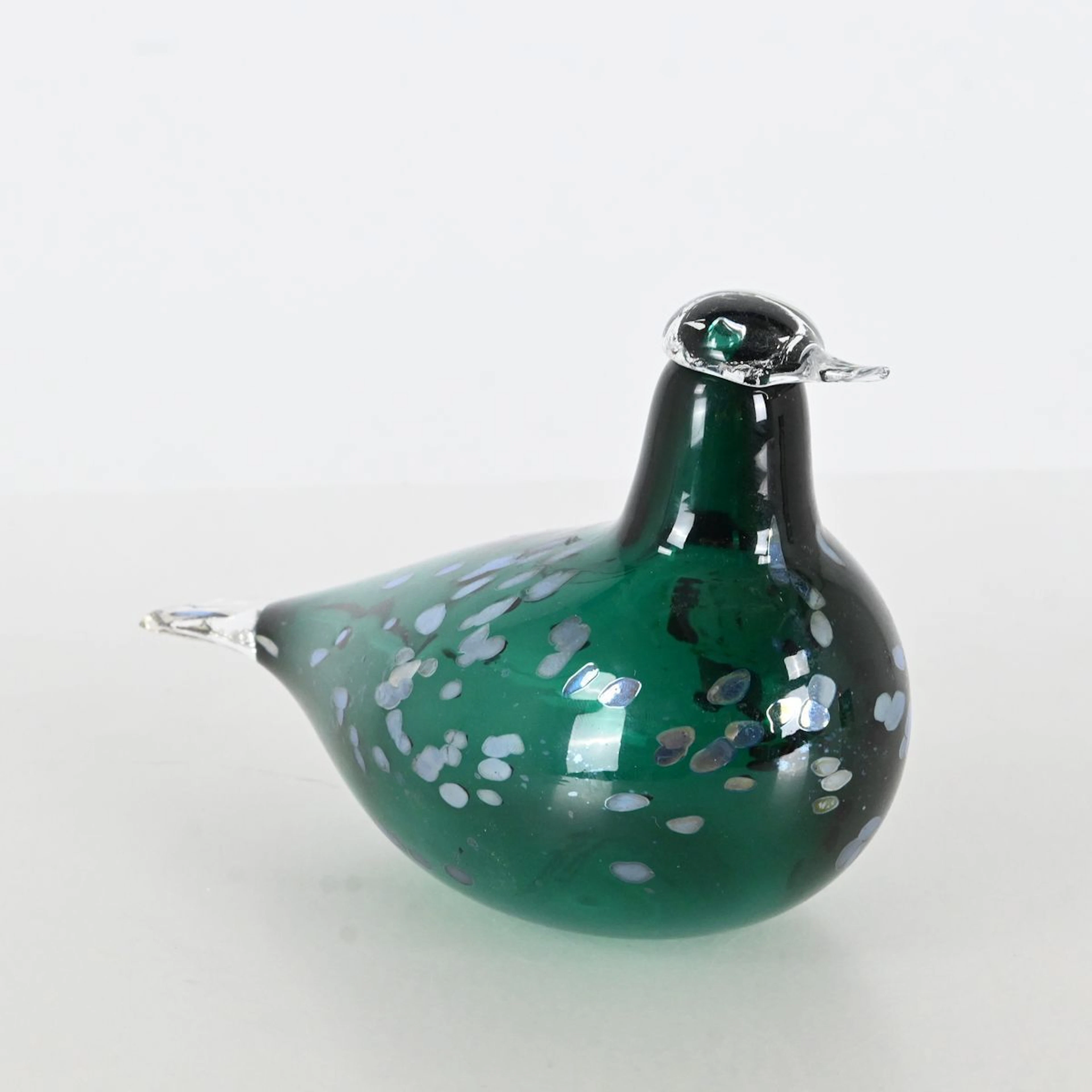 Oiva Toikka, Fågel, konstglas, Nuutajärvi, Finland