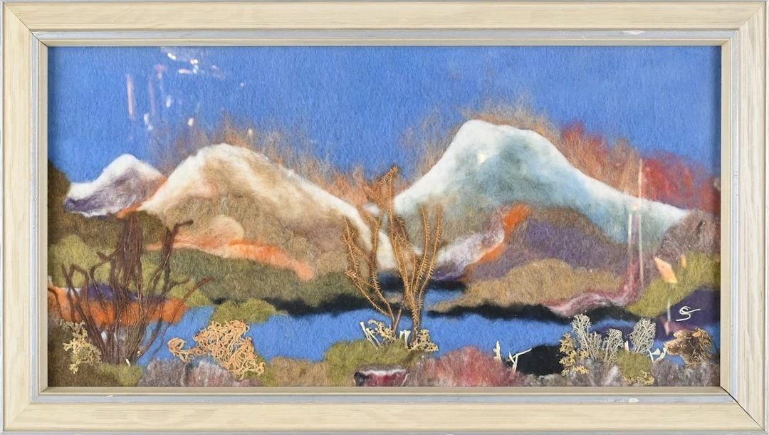 Ulltavla, signerad