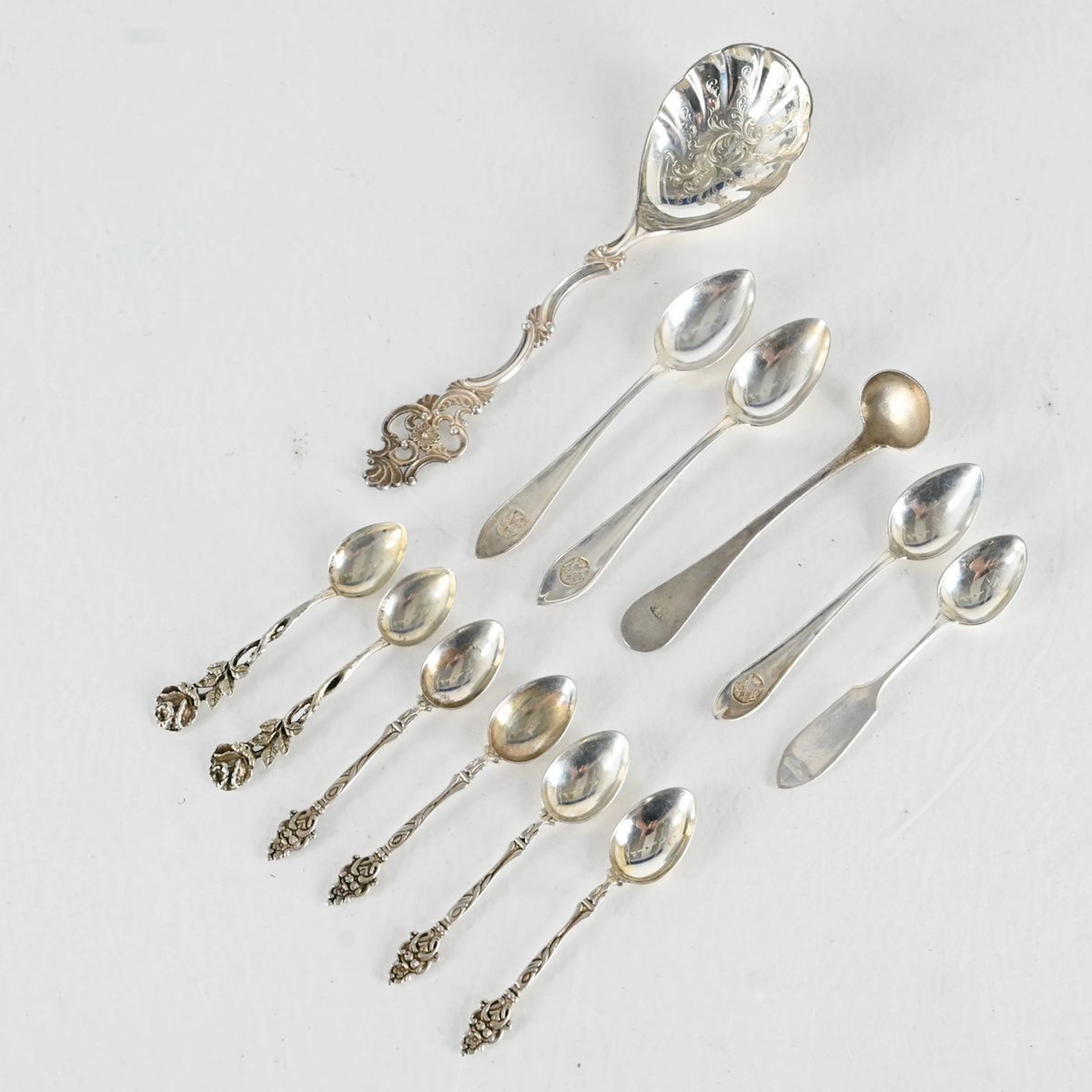 Parti silverskedar