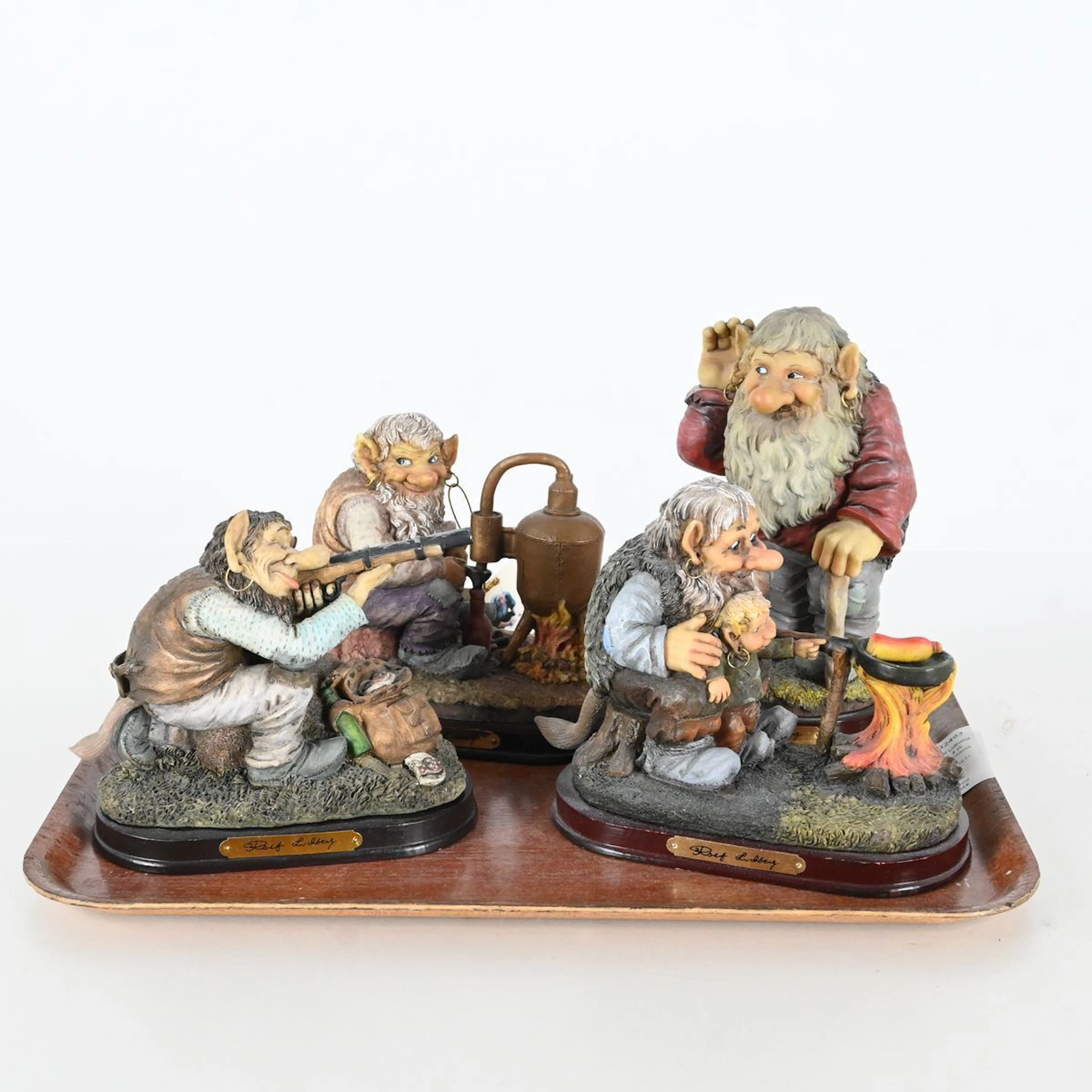 Rolf Lidberg, Troll, 4 st, konstmassa