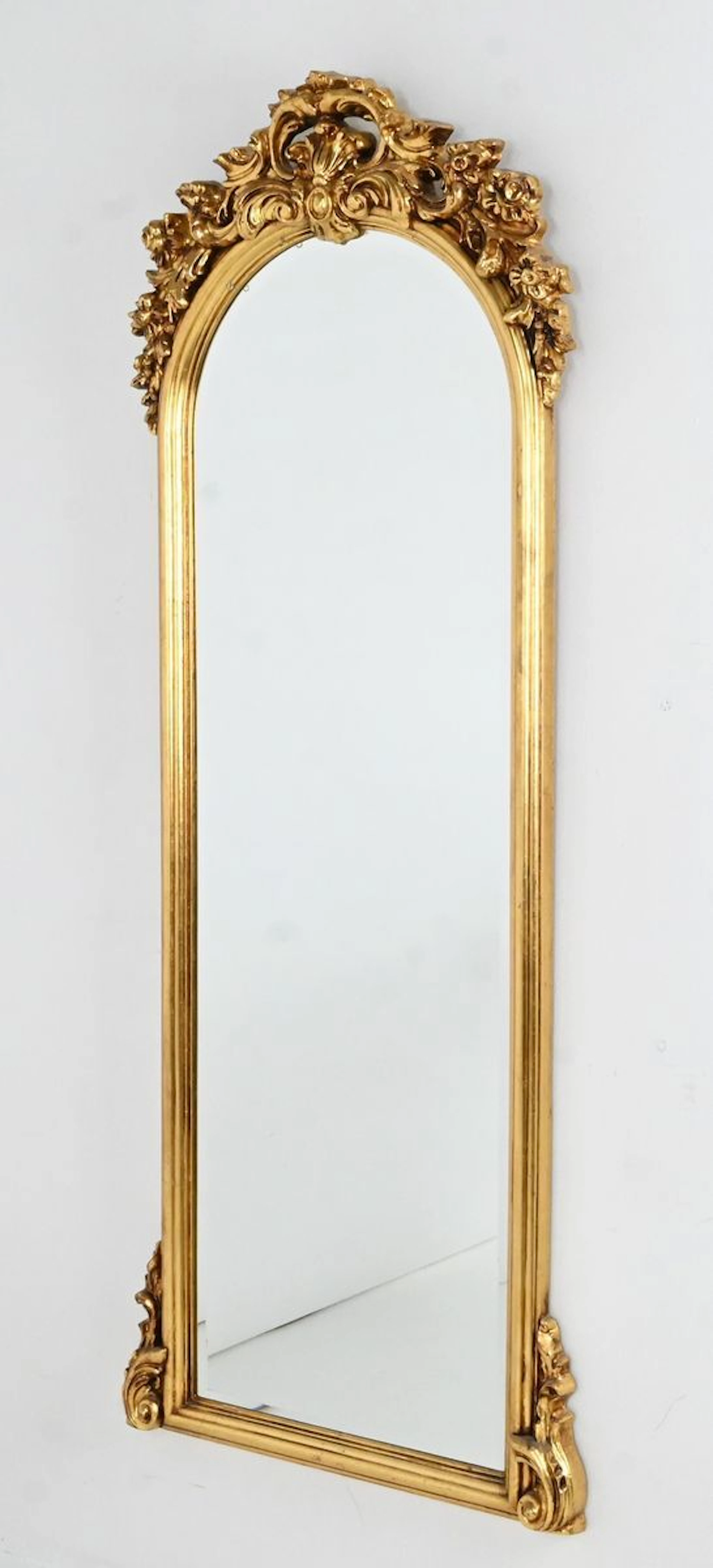 Spegel, Rokoko stil, Guldförgylld, 1900 talets slut