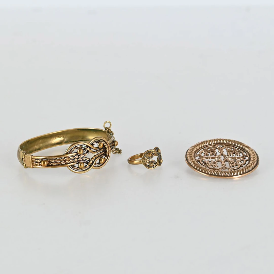 Kalevala, Armring, Ring, Brosch, Brons, Finland