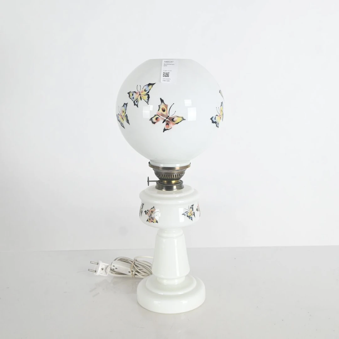 Bordslampa, glas