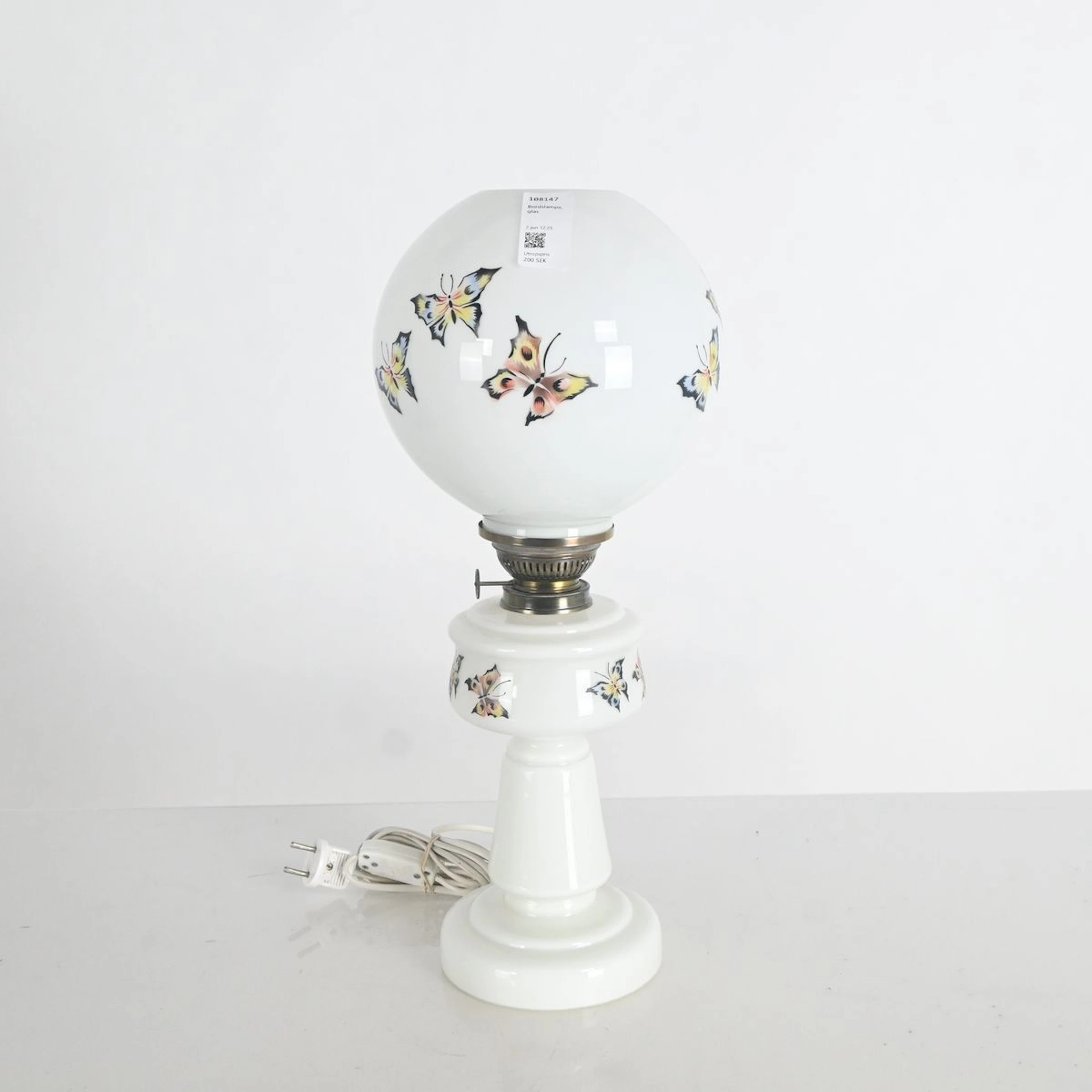 Bordslampa, glas