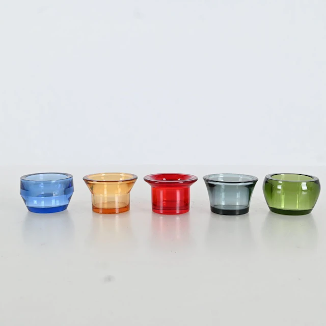 Rune Claesson Koivisto, Ljuslyktor "Kin glass", 5 st, Skultuna