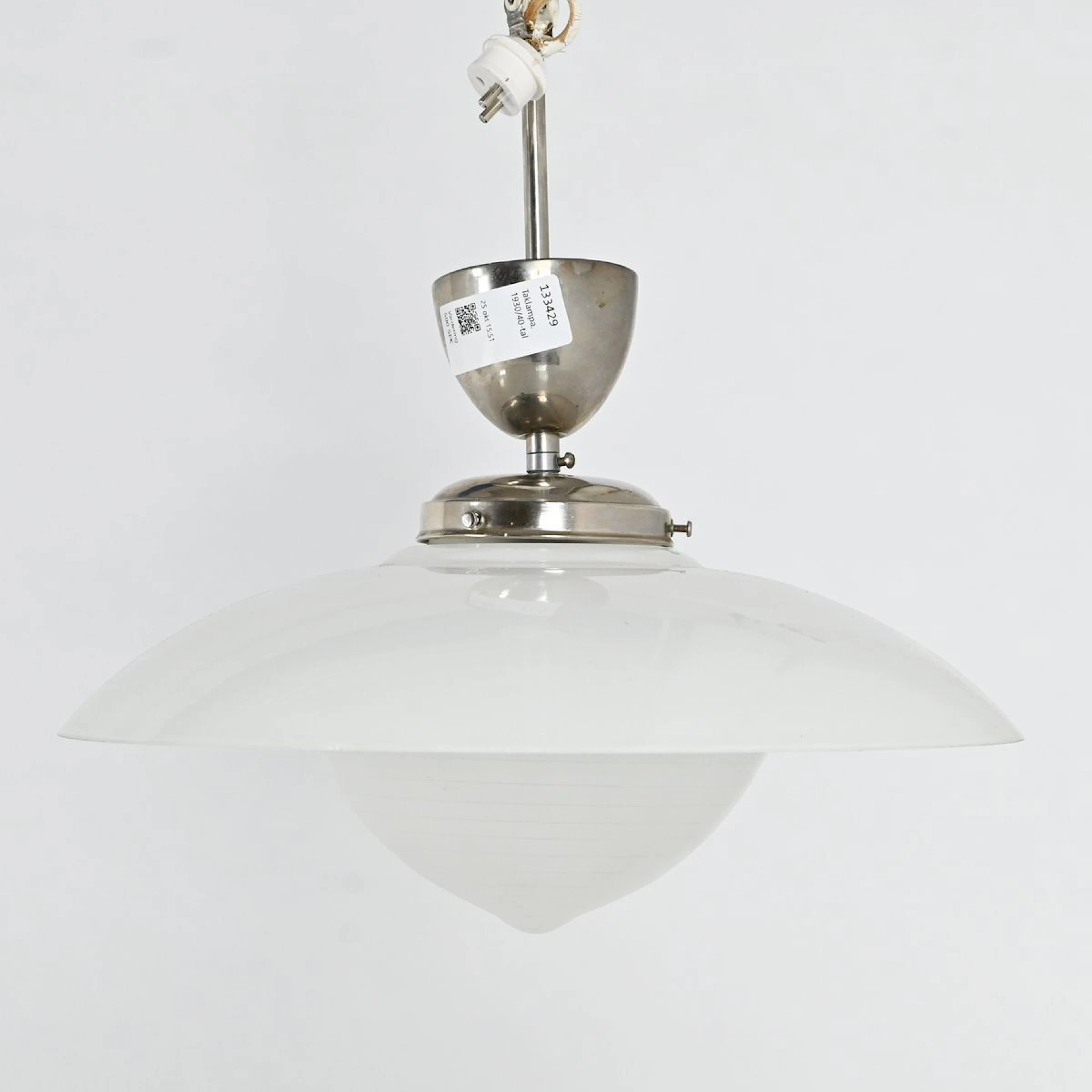 Taklampa, 1930/40-tal