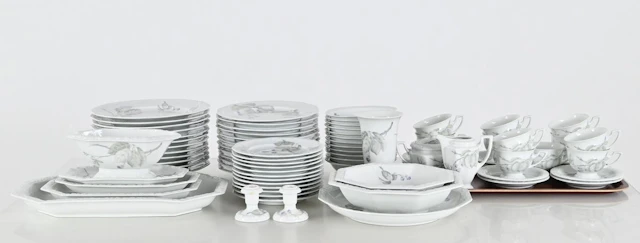 Mat- och kaffeservis "Maria Björnbär", Rosenthal
