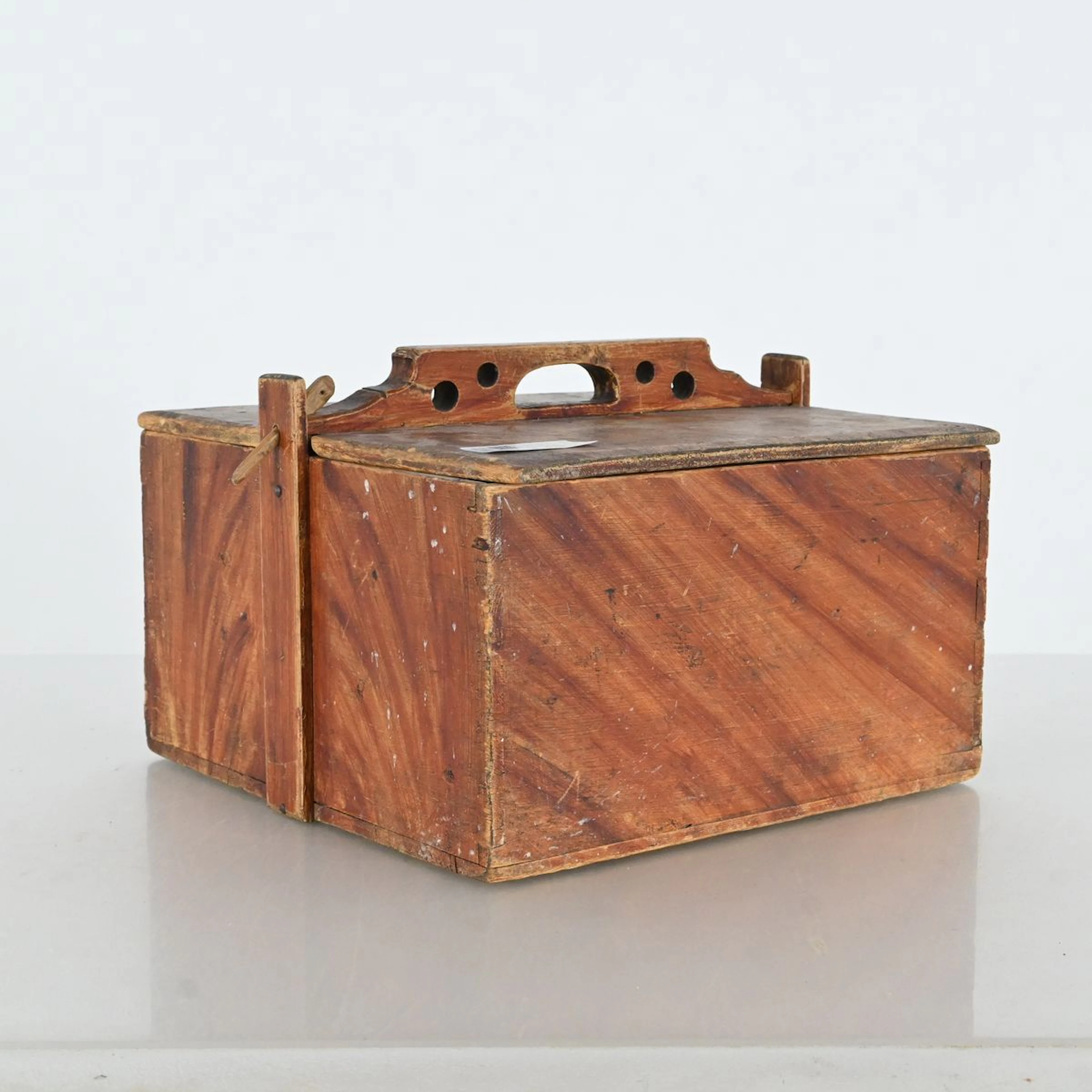 Allmogeskrin, Originalmålat, Norrbotten, 1800 tal