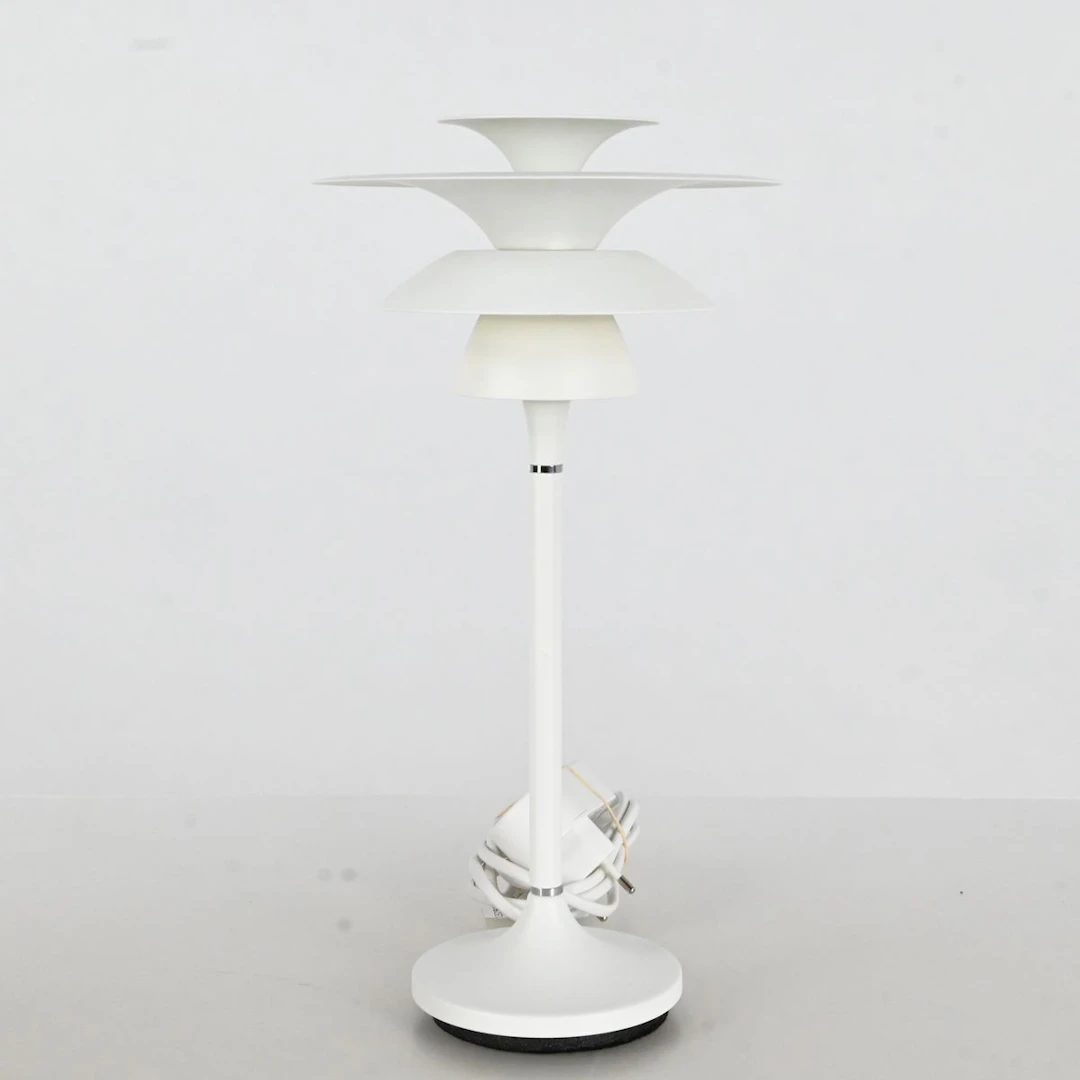 Bordslampa, metall, Belid
