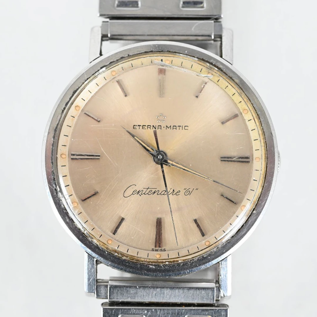 Herrur, Eterna-matic, Centenaire "61", automatisk, 1960-tal