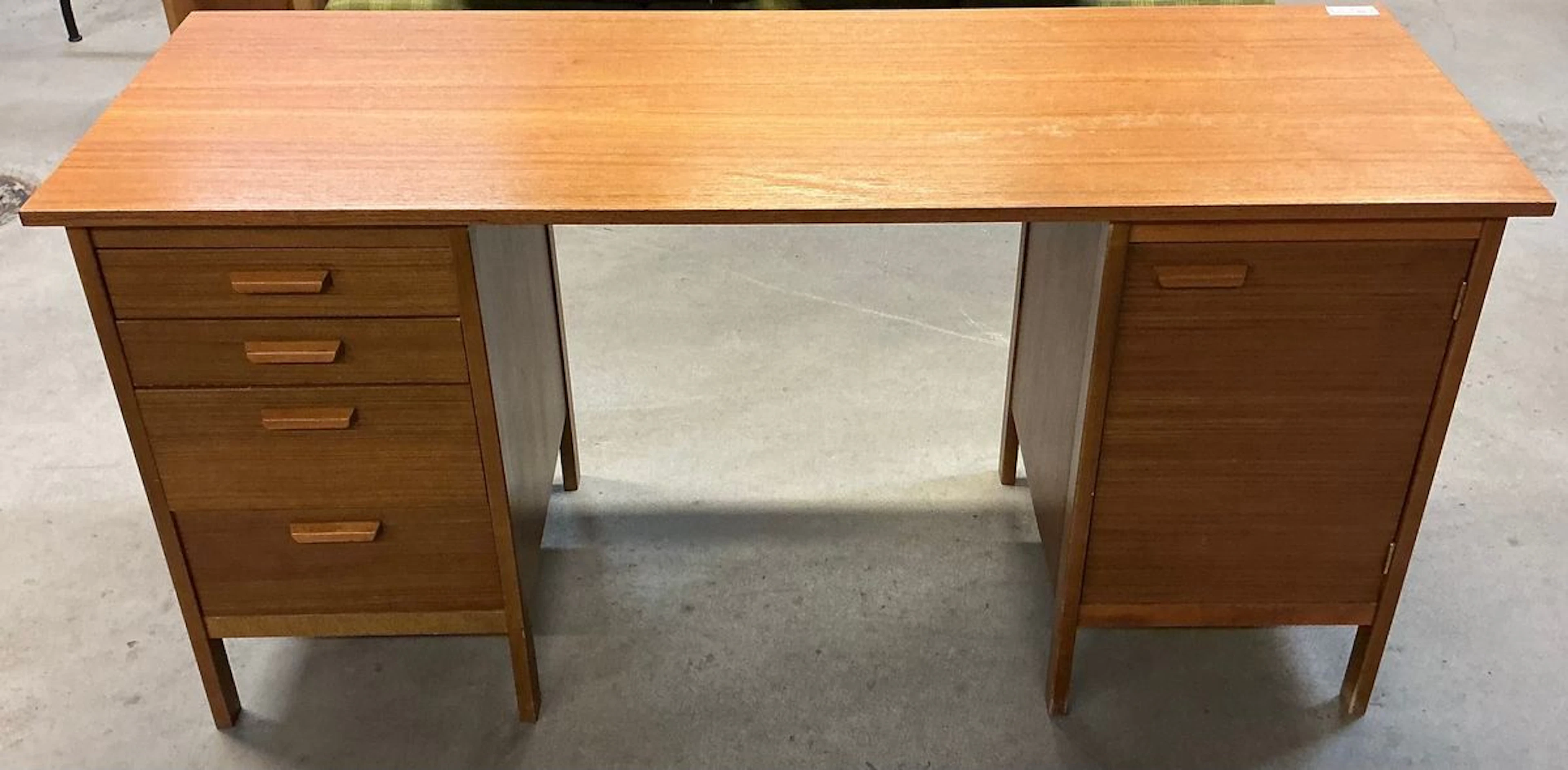 Skrivbord, teak, 1960-tal
