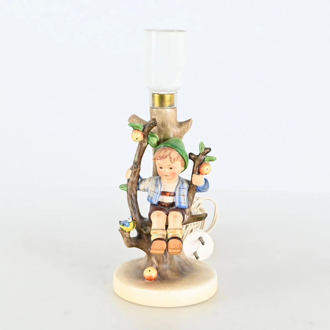 Lampfot, porslin, Hümmel Goebel