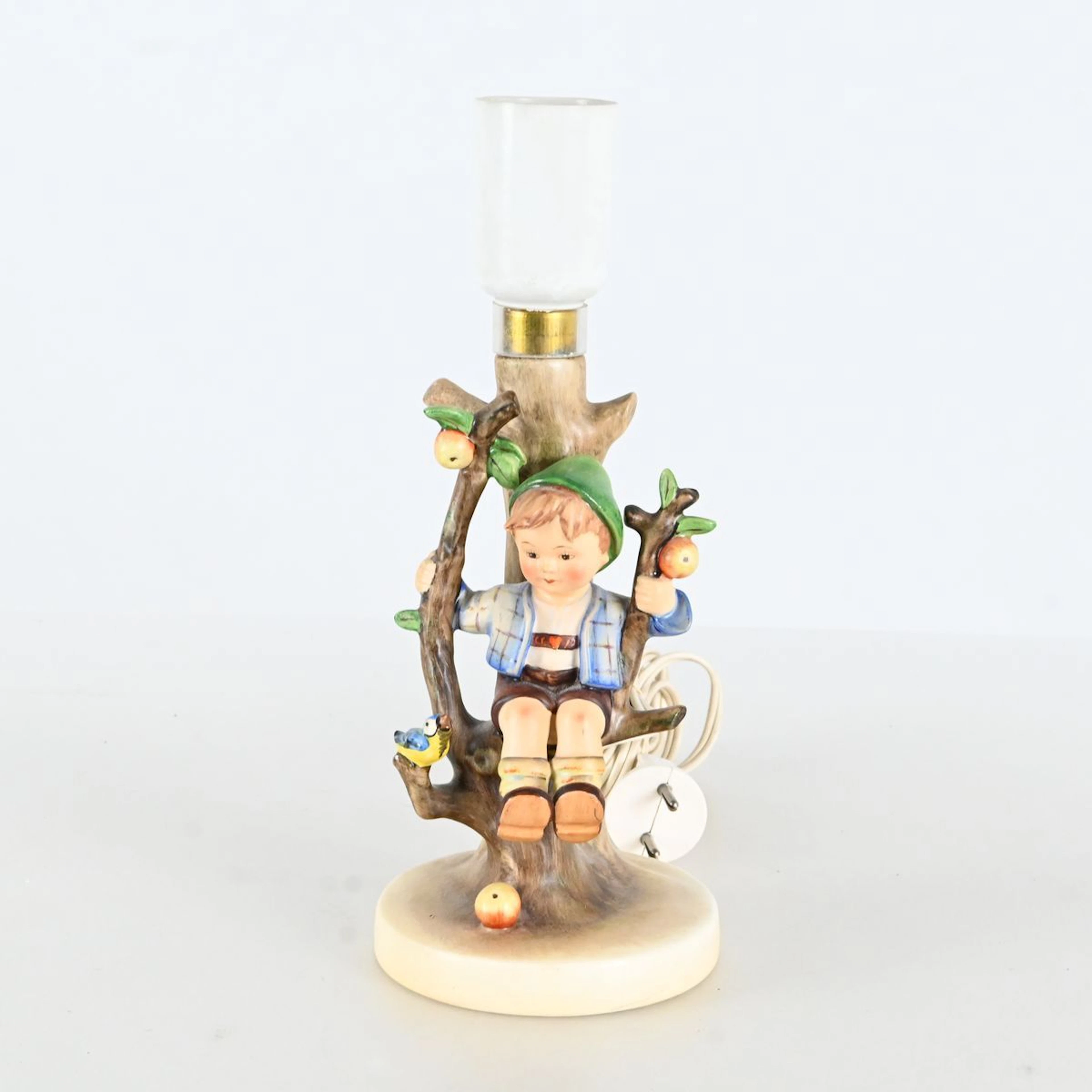 Lampfot, porslin, Hümmel Goebel