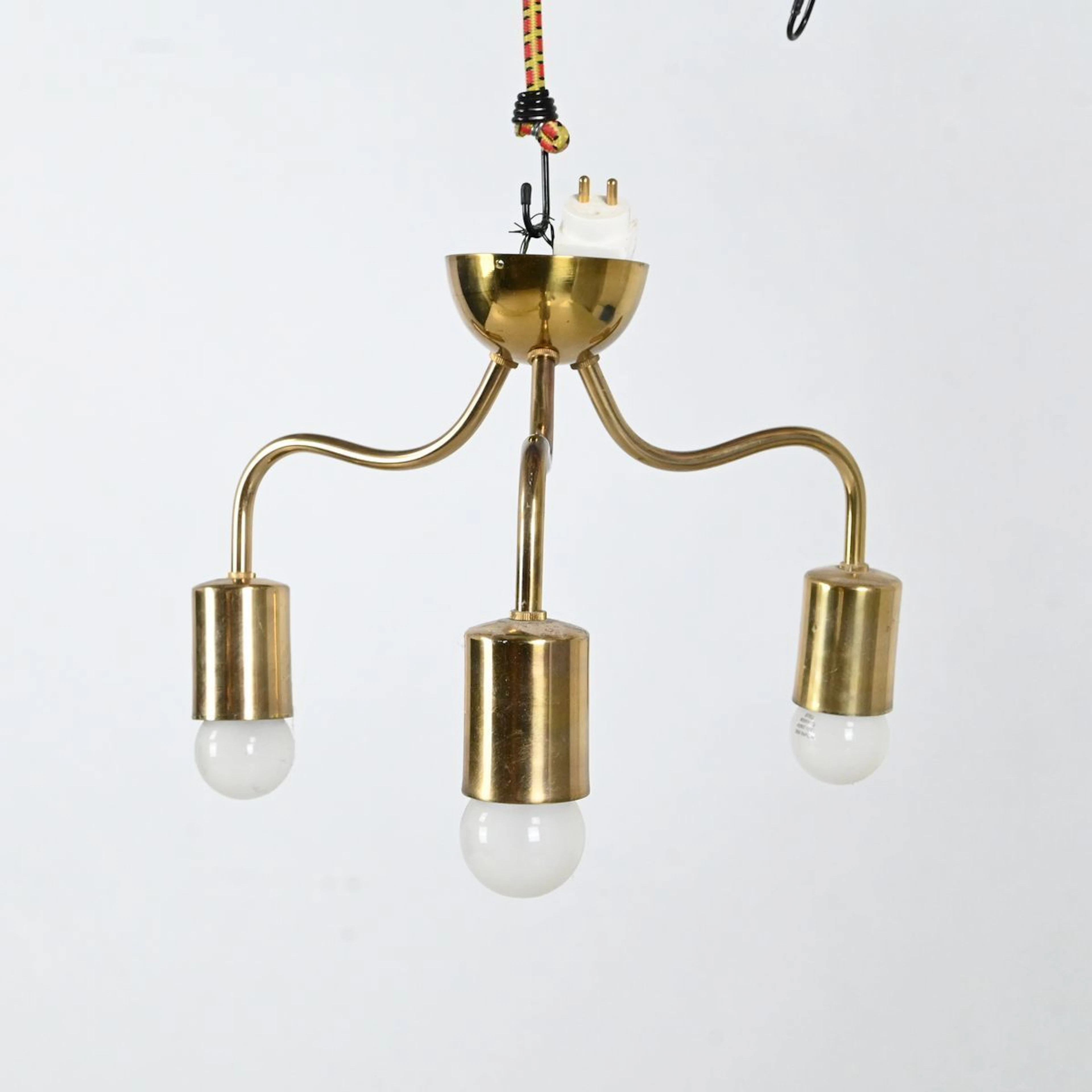 Josef Frank, taklampa, modell 2353, mässing, Firma Svenskt Tenn