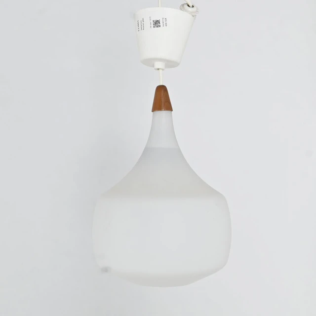 Taklampa, frostat glas