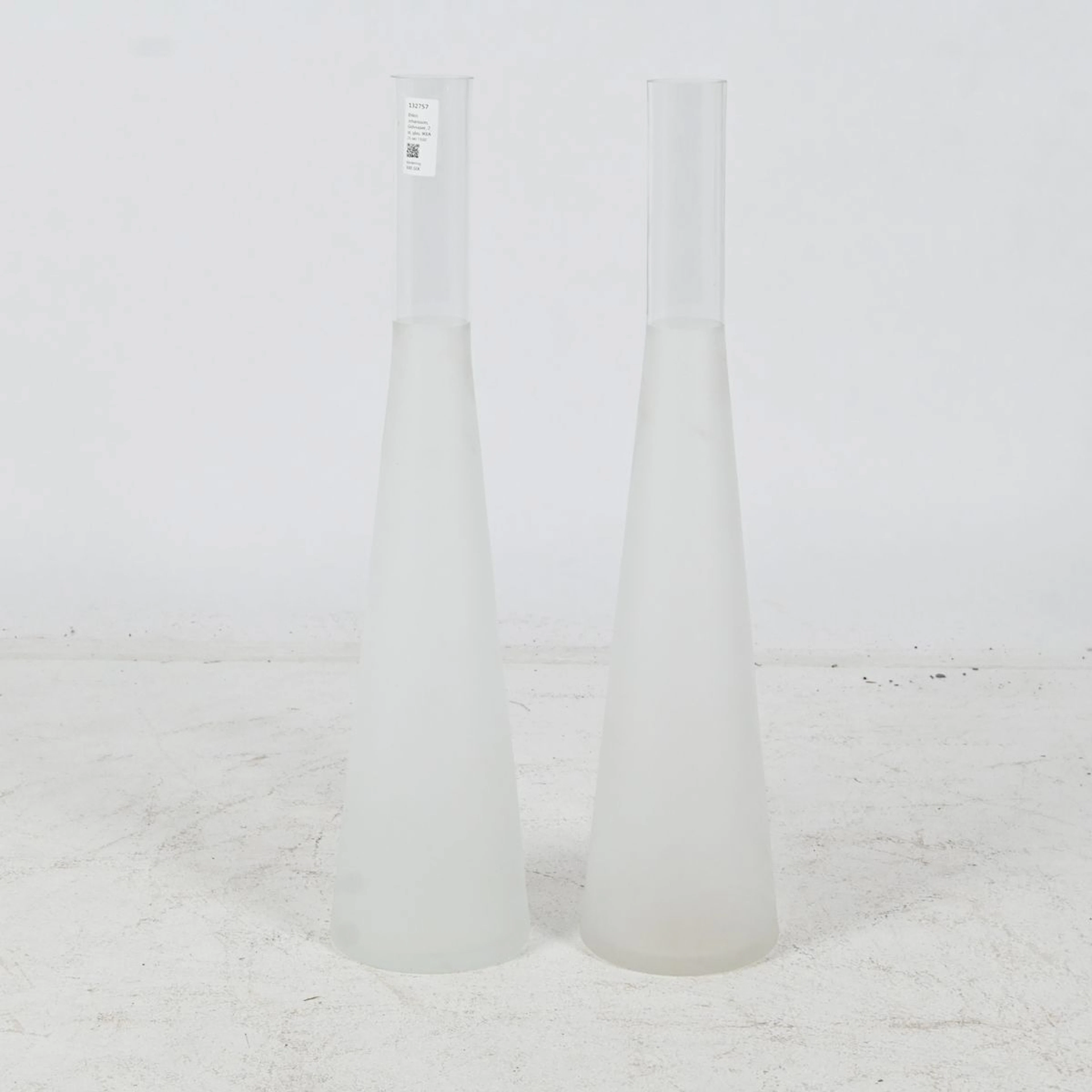 Ehlen Johansson, Golvvaser, 2 st, glas, IKEA