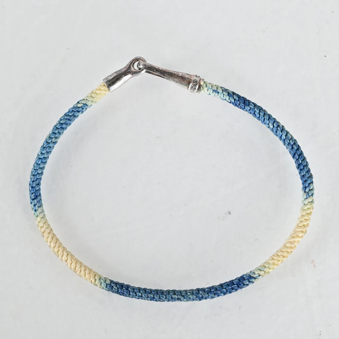 Ole Lynggaard, Armband "Life" , Sterling silver och nylon