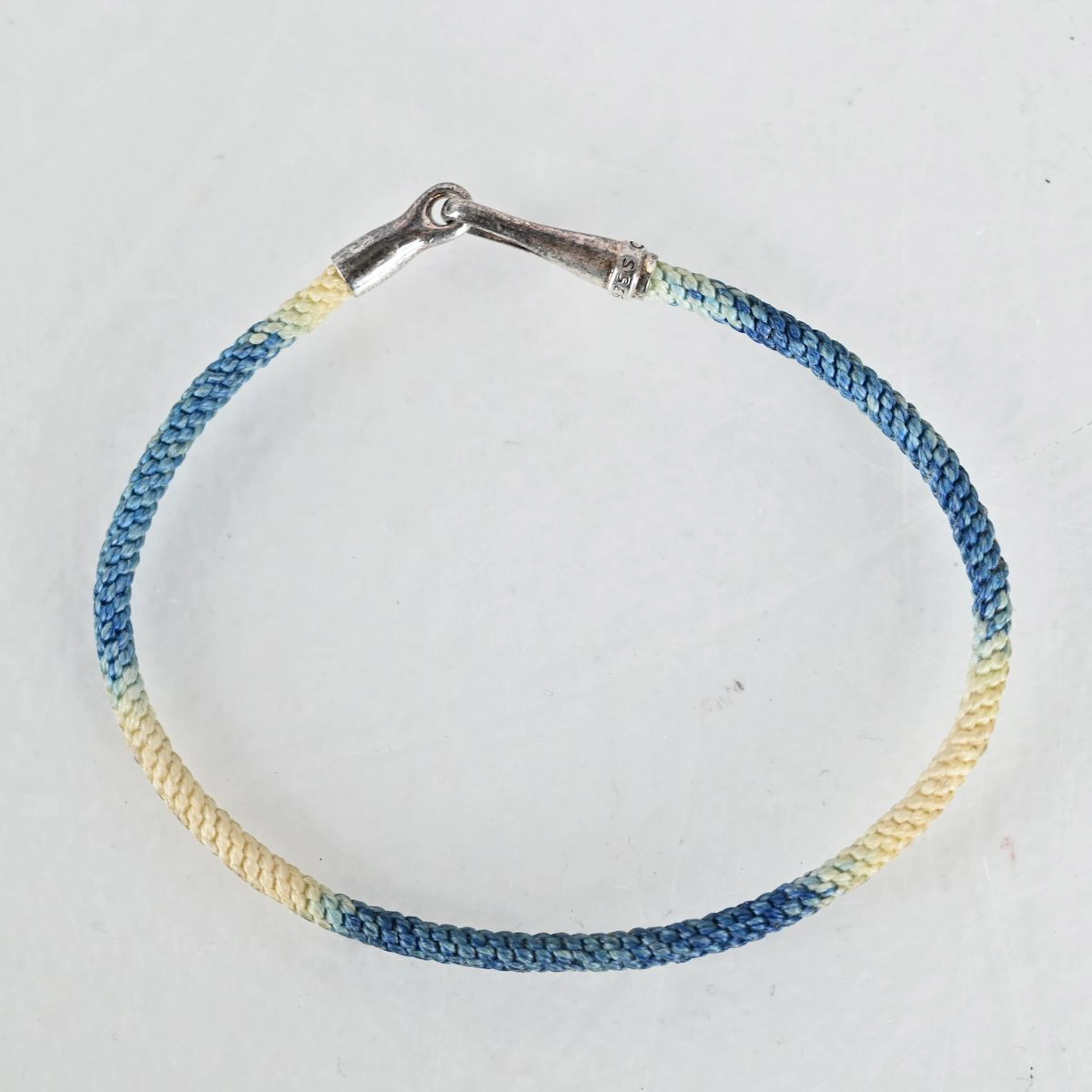 Ole Lynggaard, Armband "Life" , Sterling silver och nylon