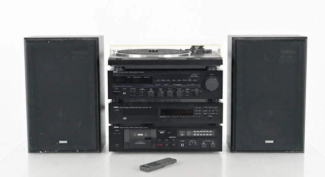 Stereoanläggning, 2 högtalare, Yamaha
