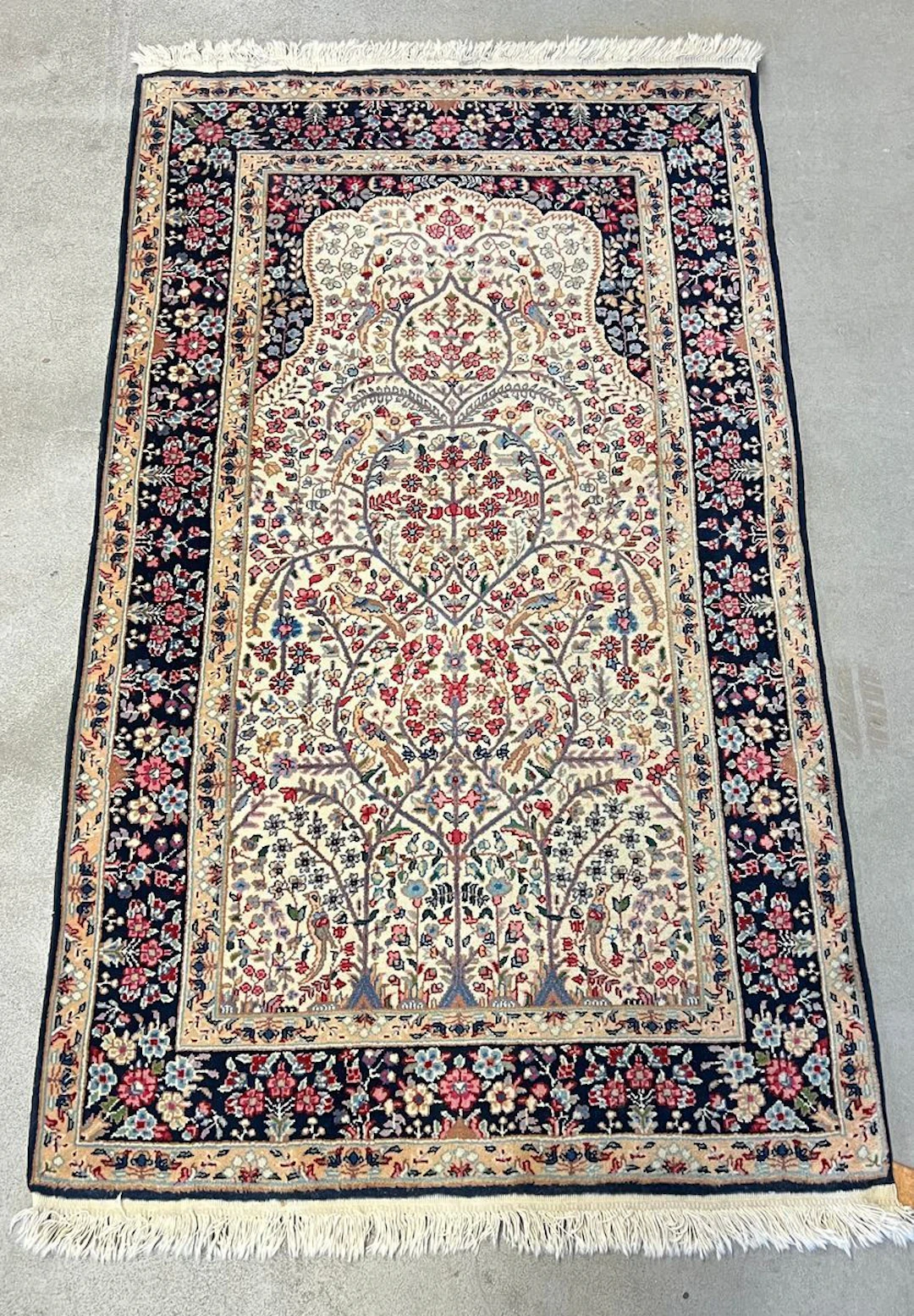 Orientalisk äkta matta, Han Kung Kirman Lavar, Kina