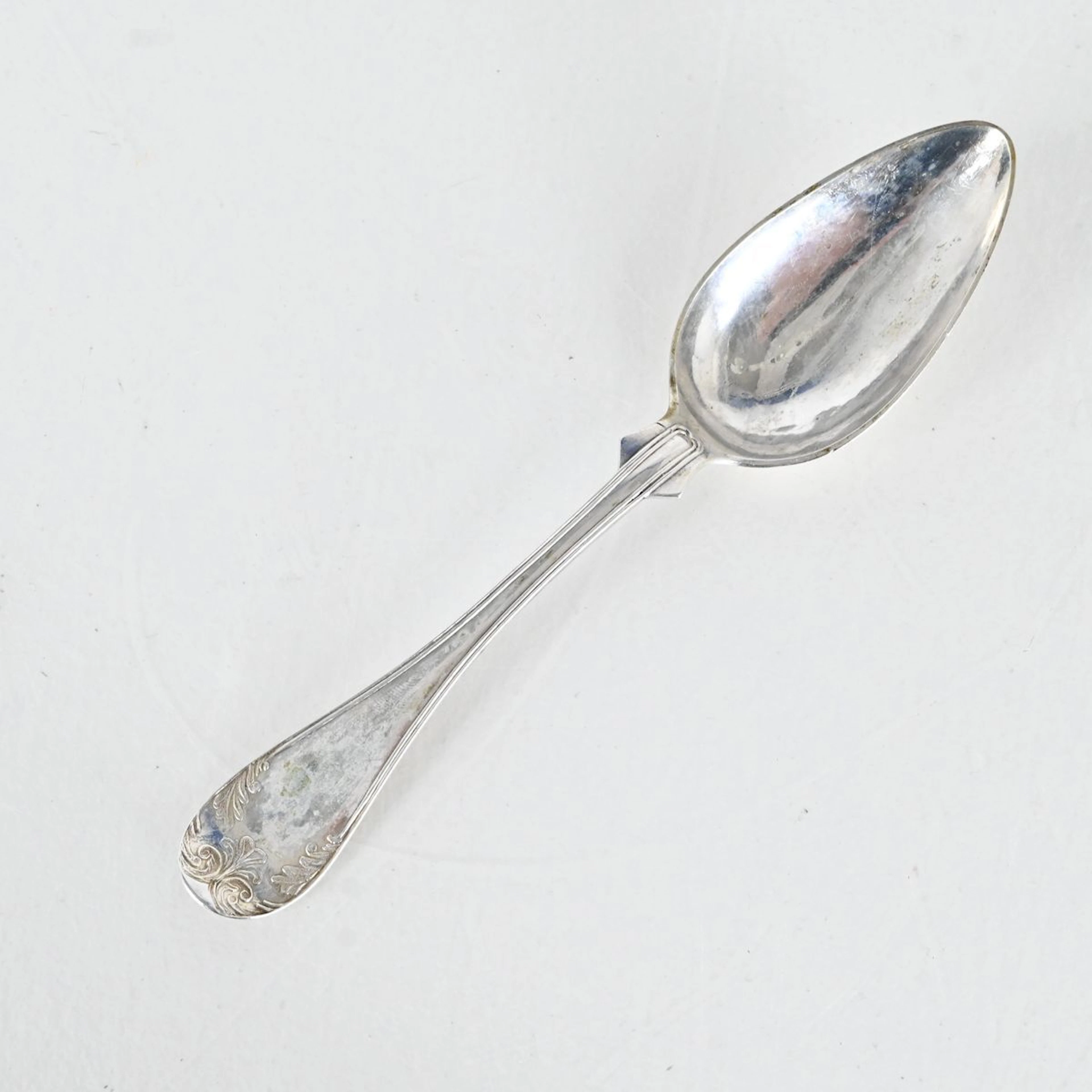 Matsked "Franska Liljan", 1849, silver