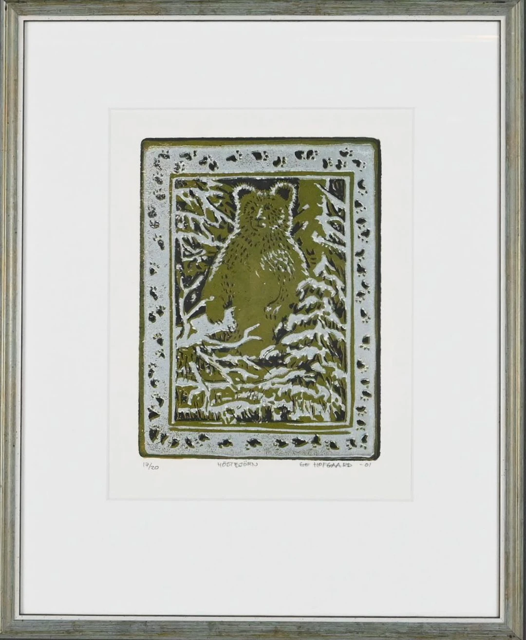 Gun E Hofgaard, Färgetsning "Höstbjörn"