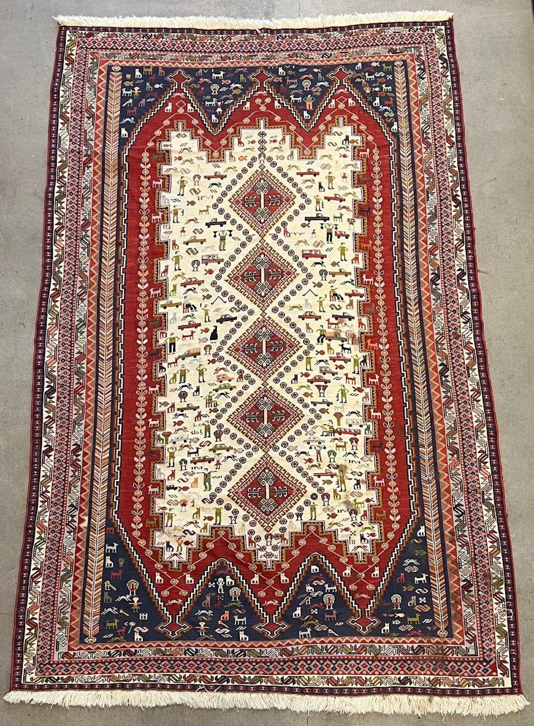 Orientalisk äkta matta, Soumak