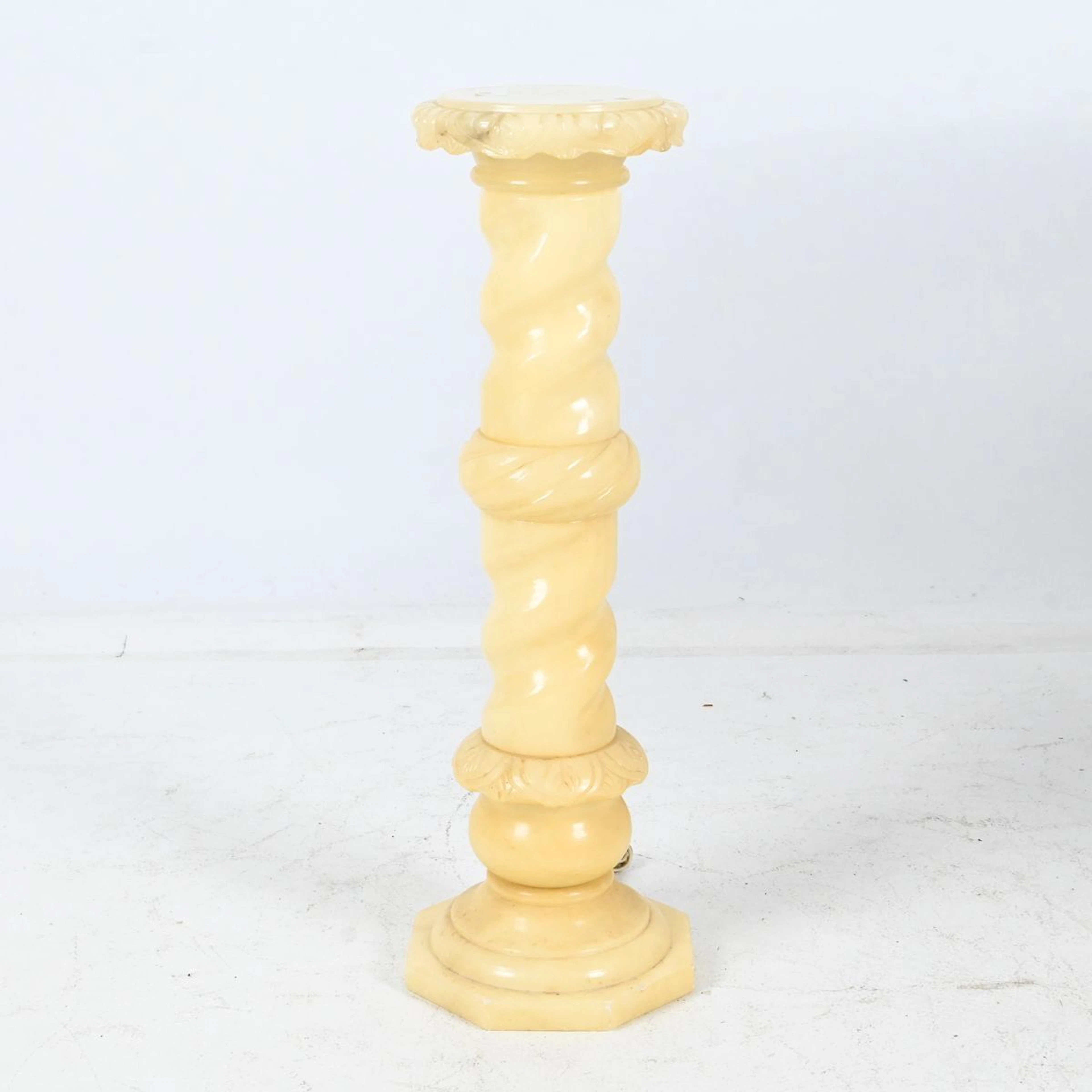 Piedestal med belysning, Onyx