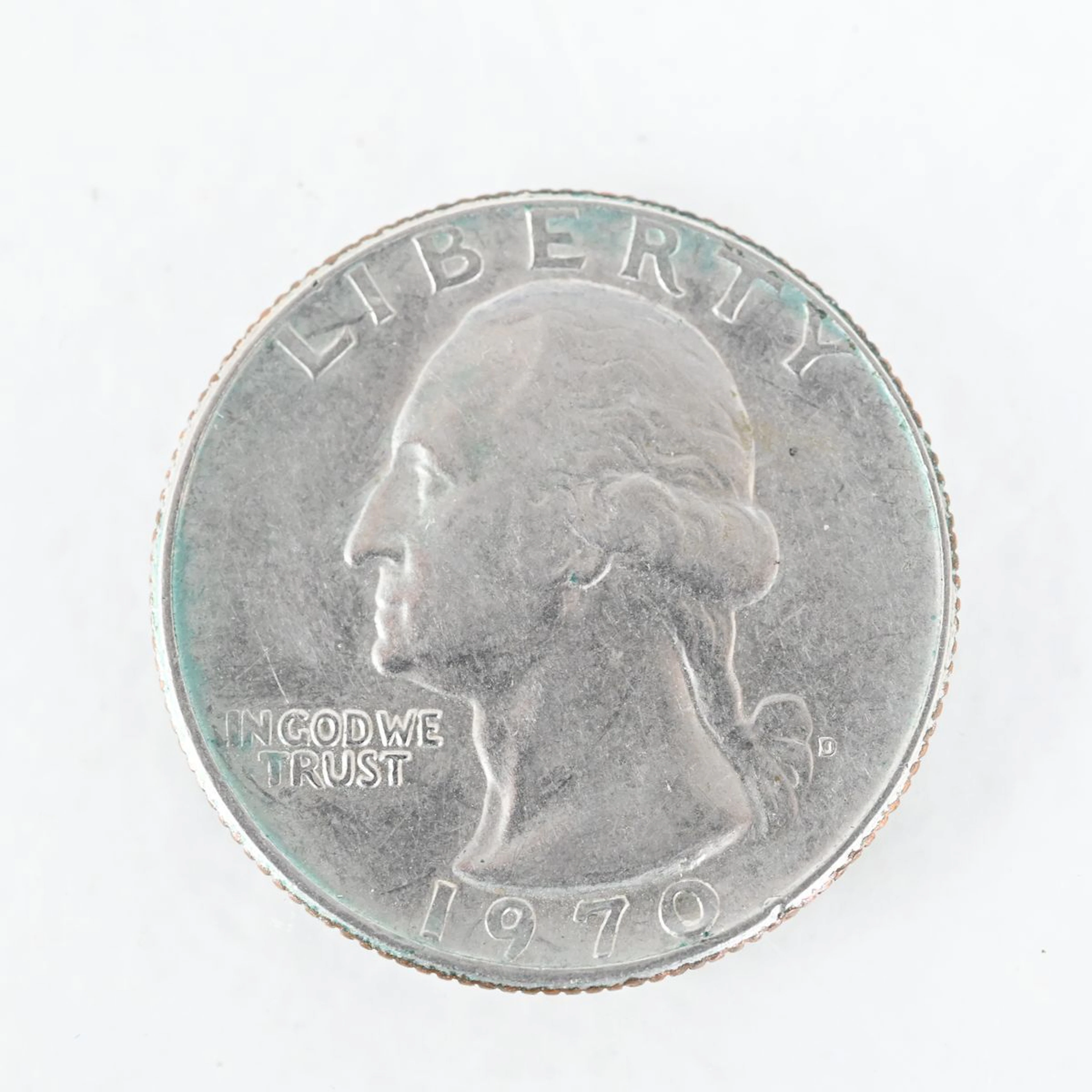 Mynt, Quarter dollar, USA 1970, obverse