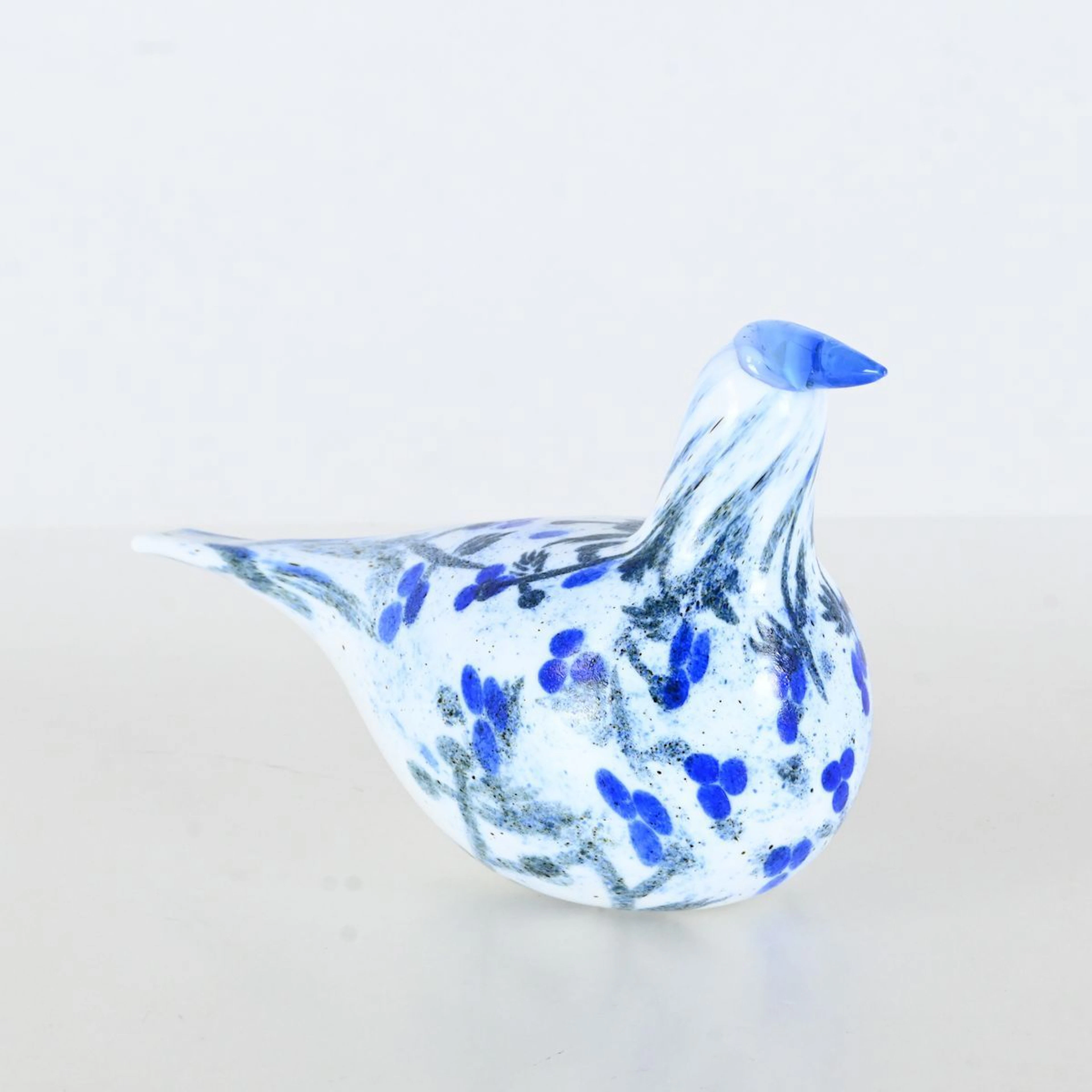 Oiva Toikka, Fågel, konstglas, Nuutajärvi, Finland