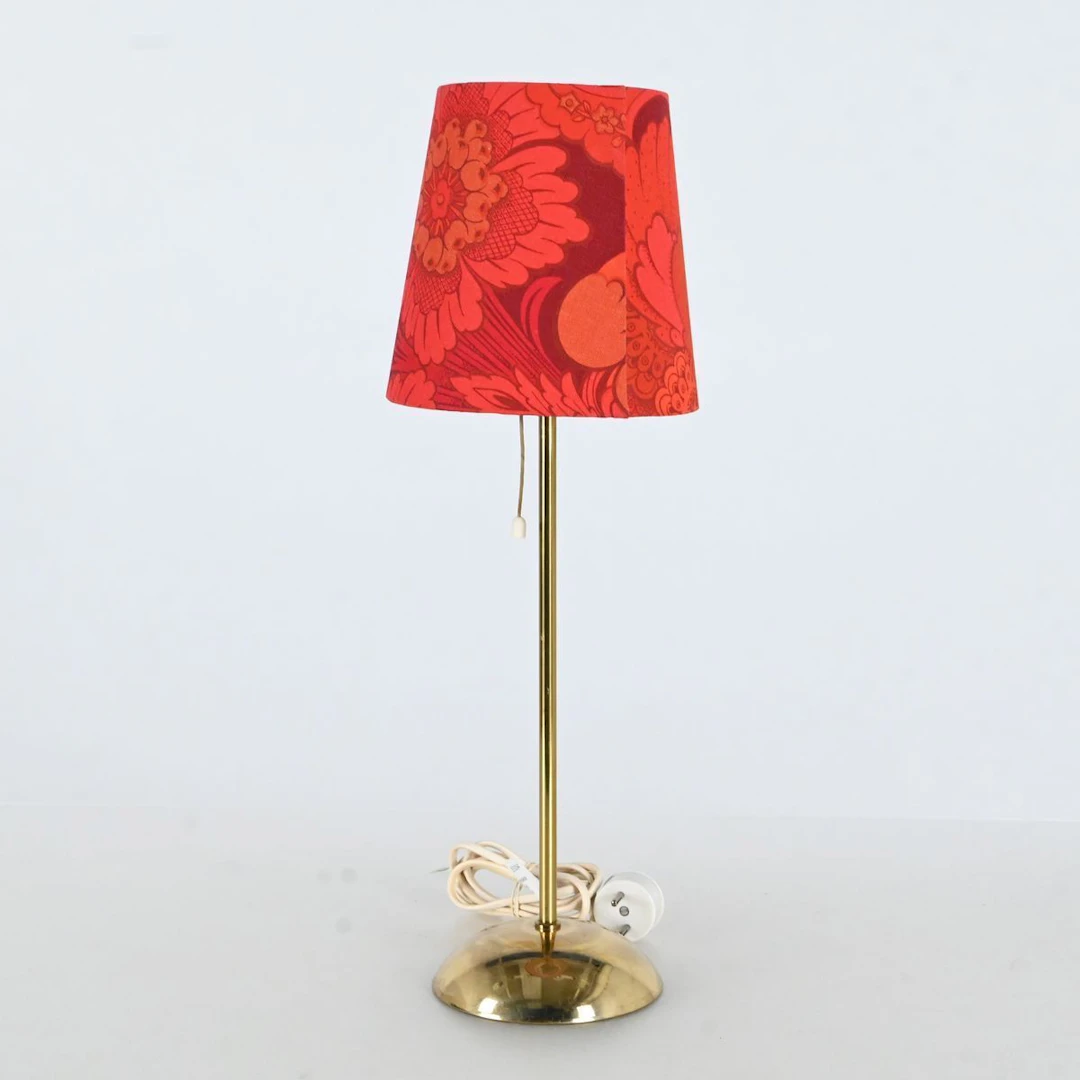 Bordslampa, Mässing, 1950-60 tal