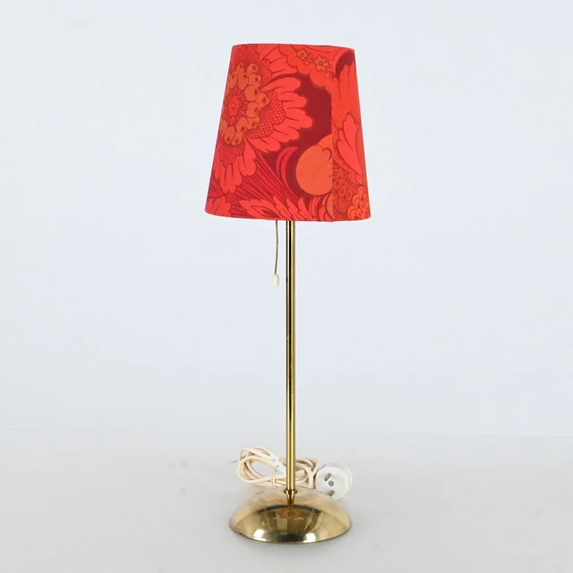 Bordslampa, Mässing, 1950-60 tal