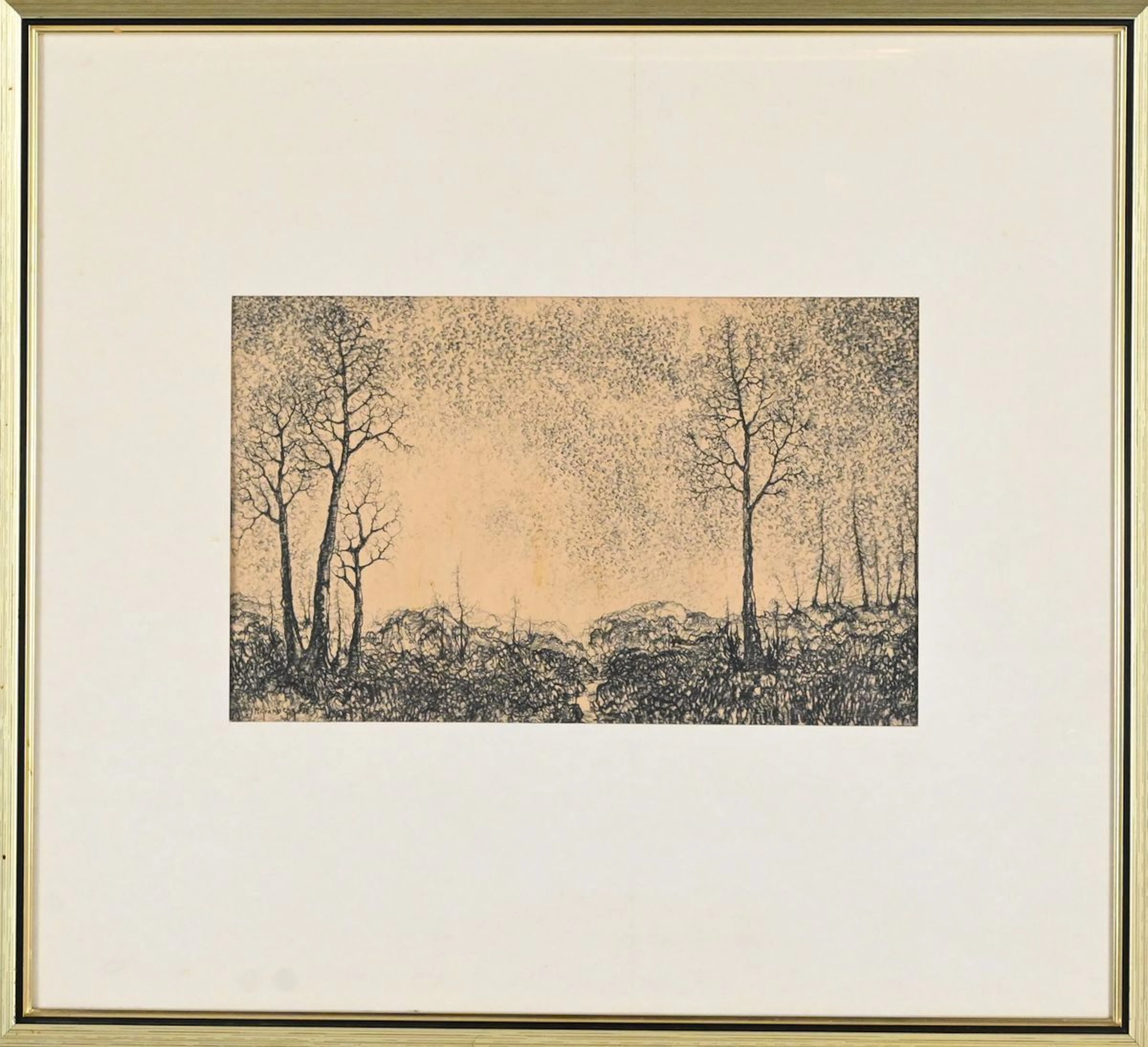 Pelle Granberg, kolteckning