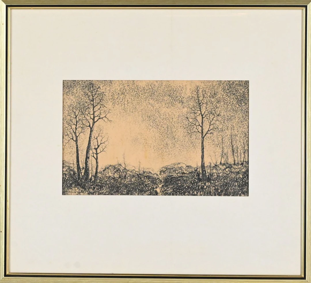 Pelle Granberg, kolteckning