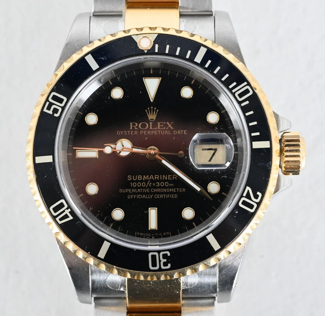 Rolex, Submariner, herrur, guld och Stål