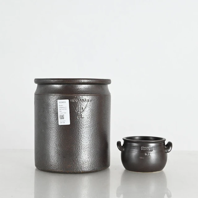 Kruka, Höganäs, 6 liter och 0,5 liter