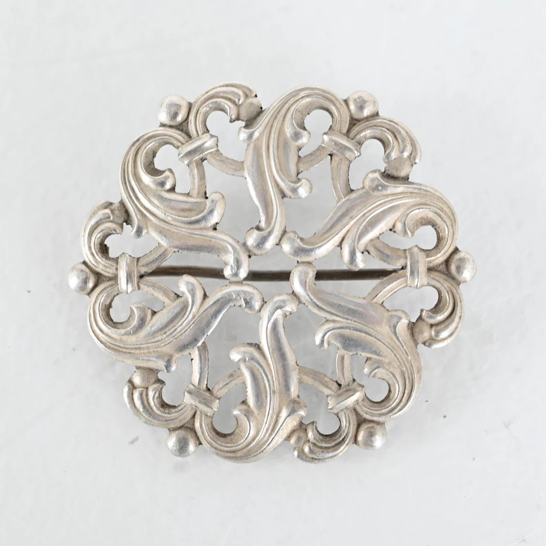 Dräktbrosch, Silver, Finland, 1940