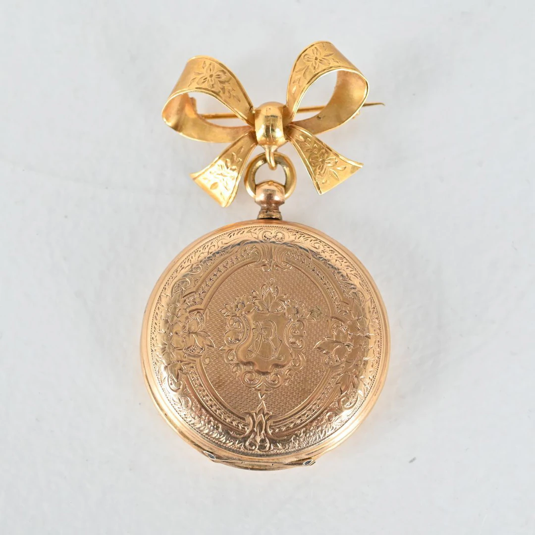 Brosch, Guld 14K och 18K