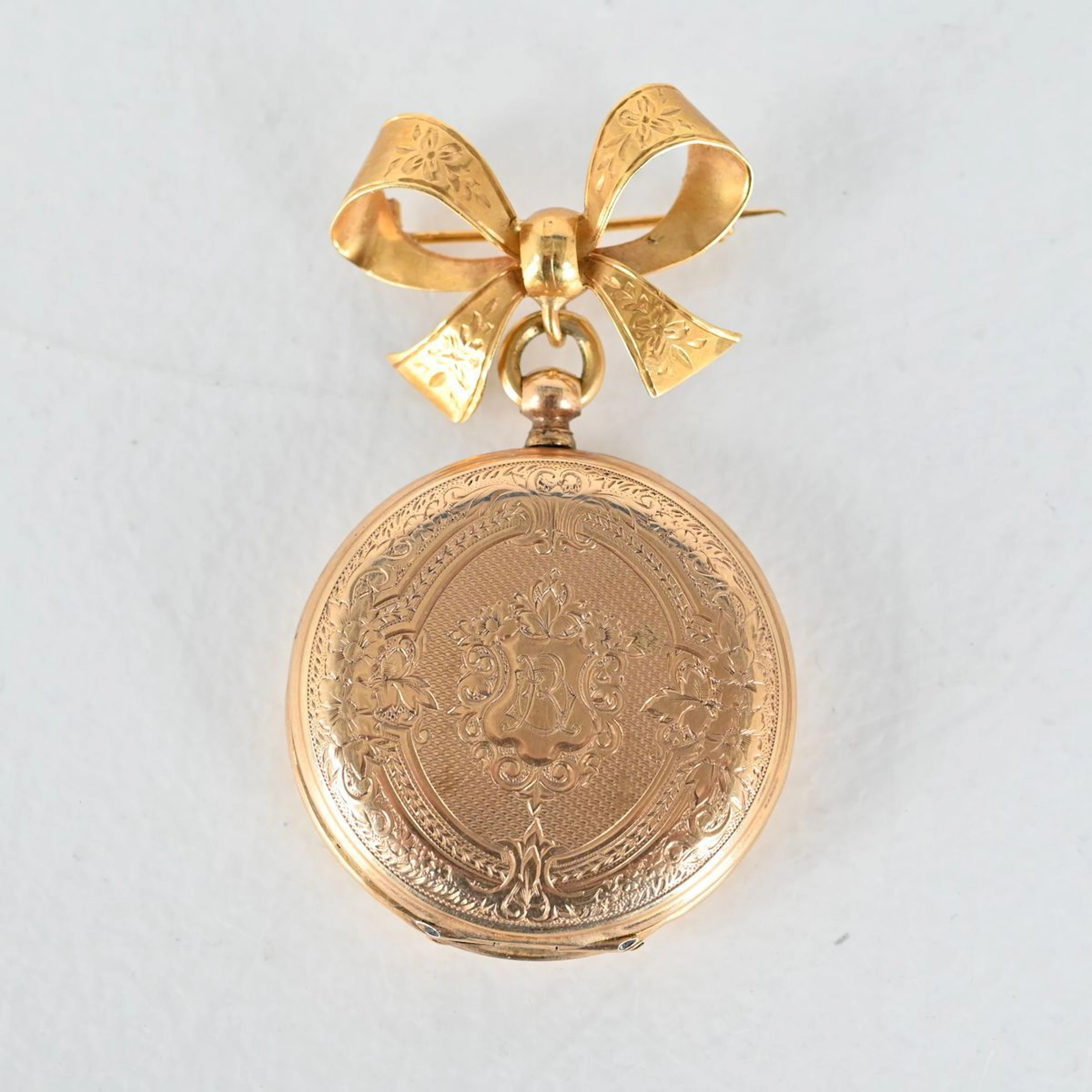 Brosch, Guld 14K och 18K