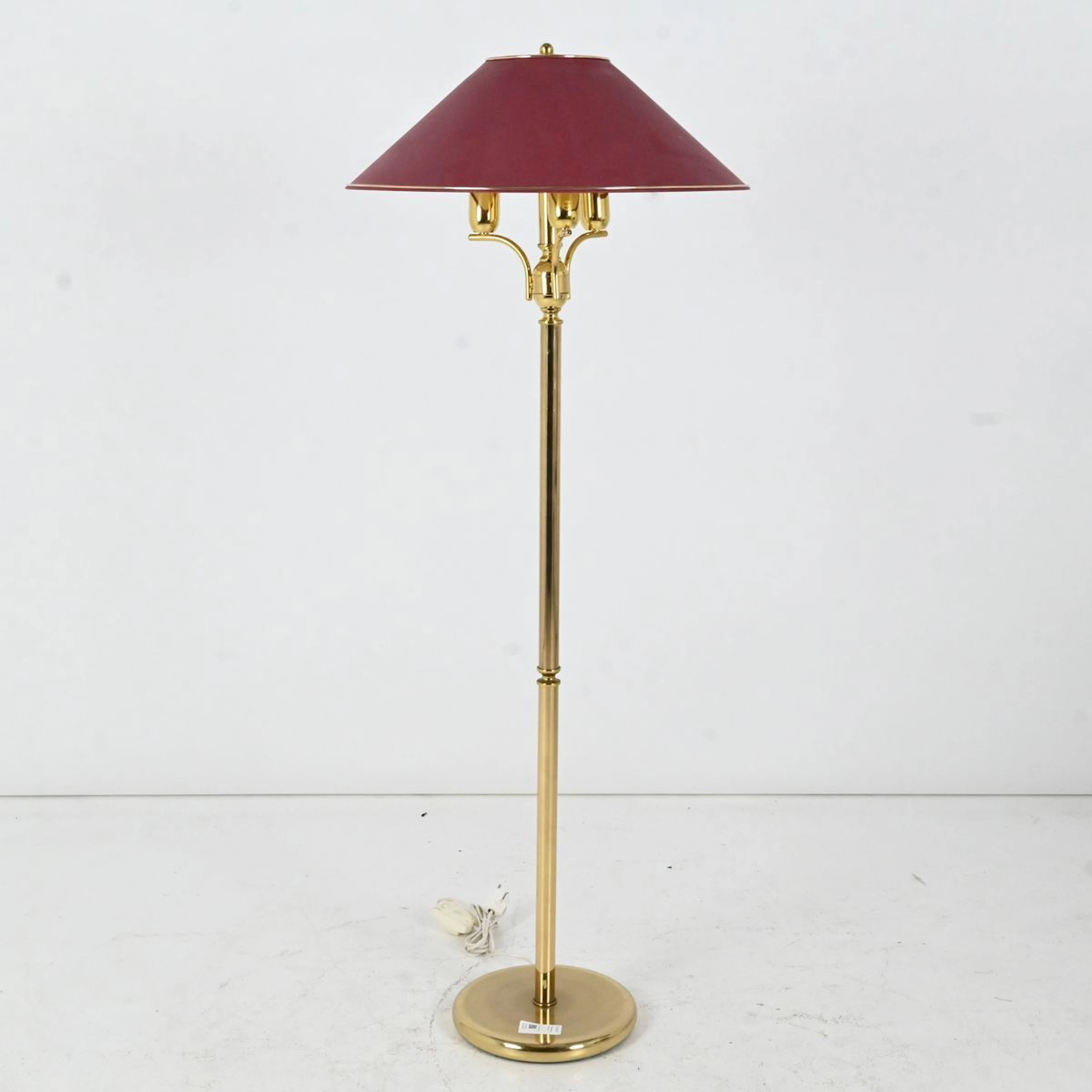 Golvlampa, mässing