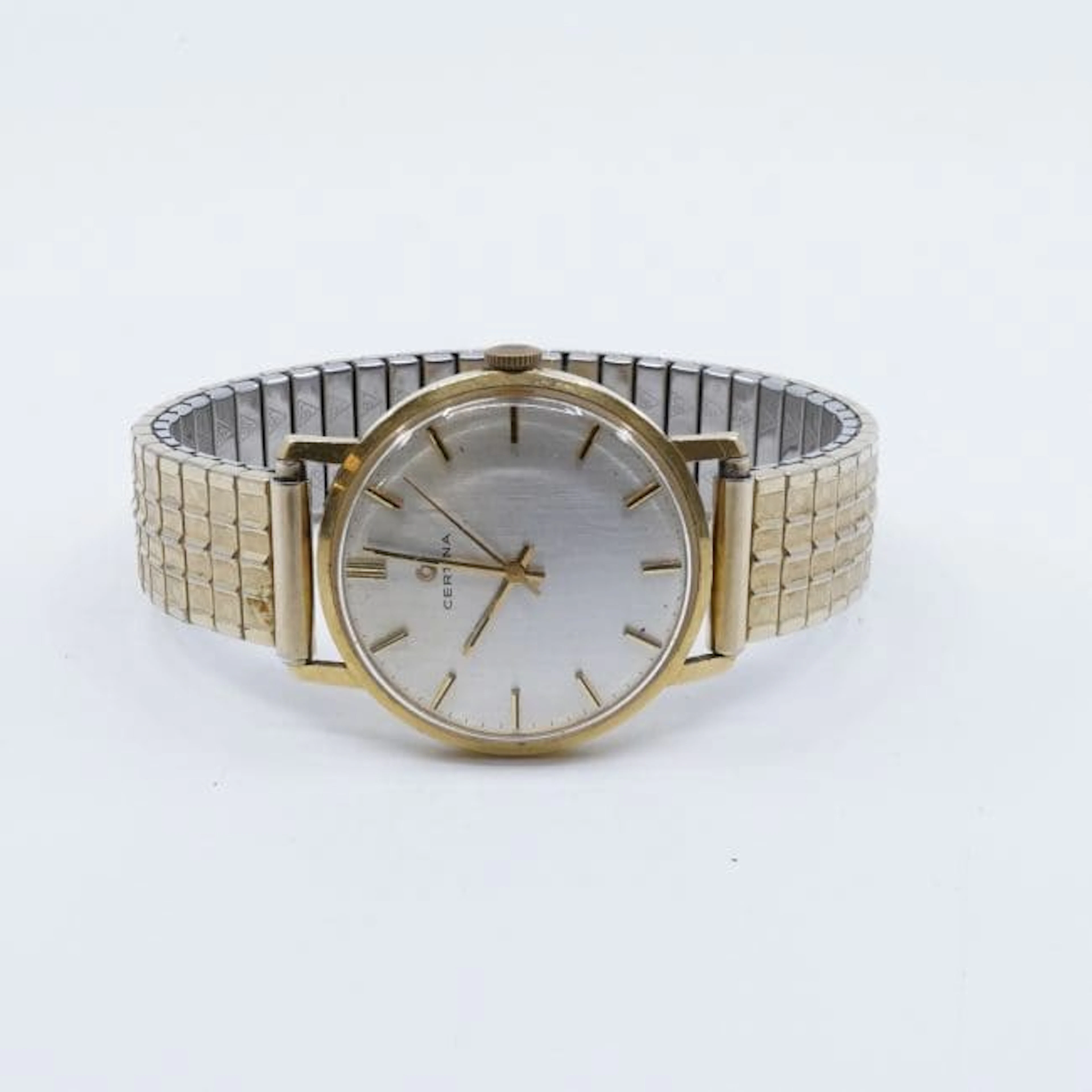 Investeringsguld 18K 58g, Klocka Certina bakboett 18K blv 6g, graverad
