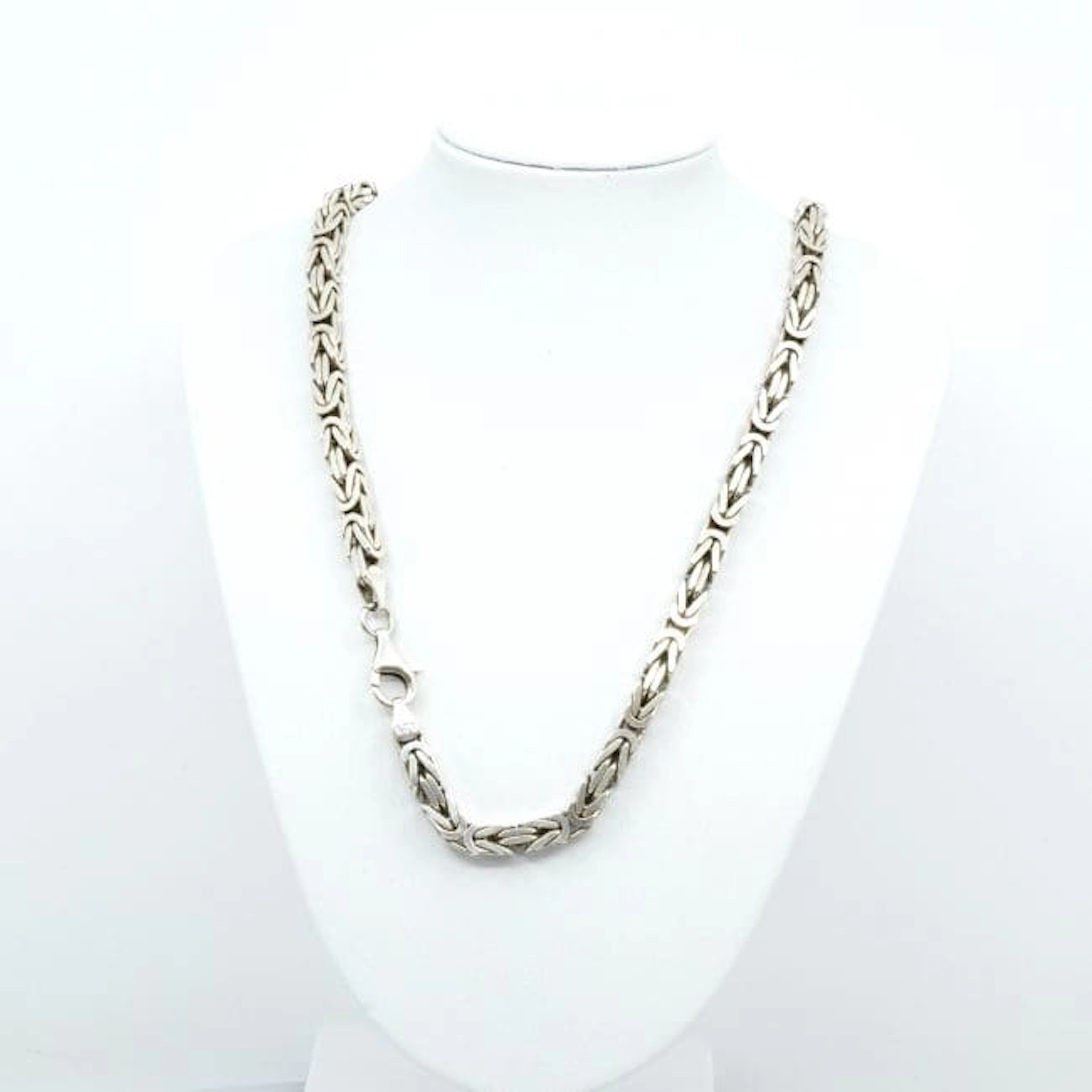 Halskedja Kejsarlänk Silver S925 117,3g Längd 72cm Bredd 5mm
