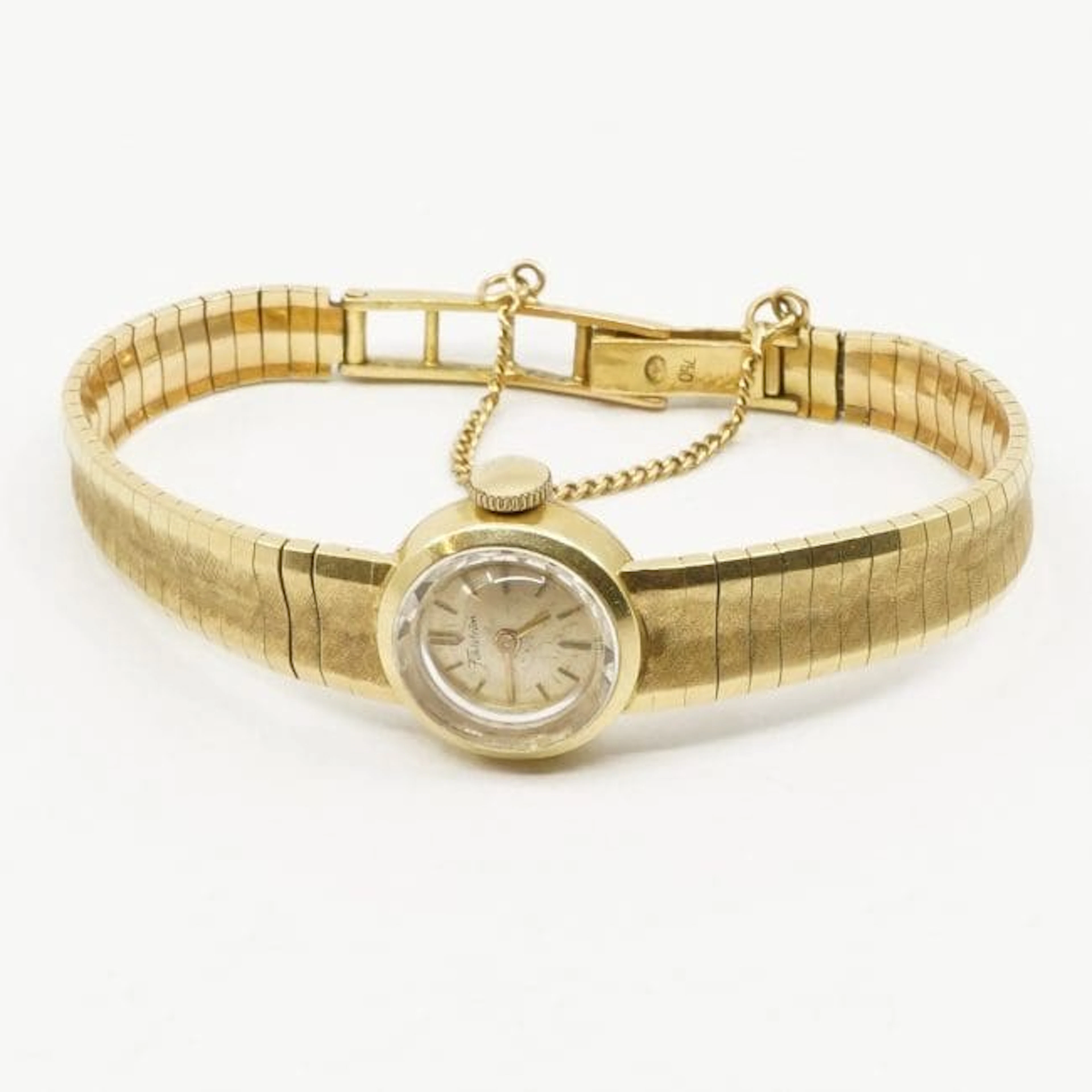 Armbandsur Fahlström Guld 18K Boett 16mm Längd 18-19cm manuell, integrerad