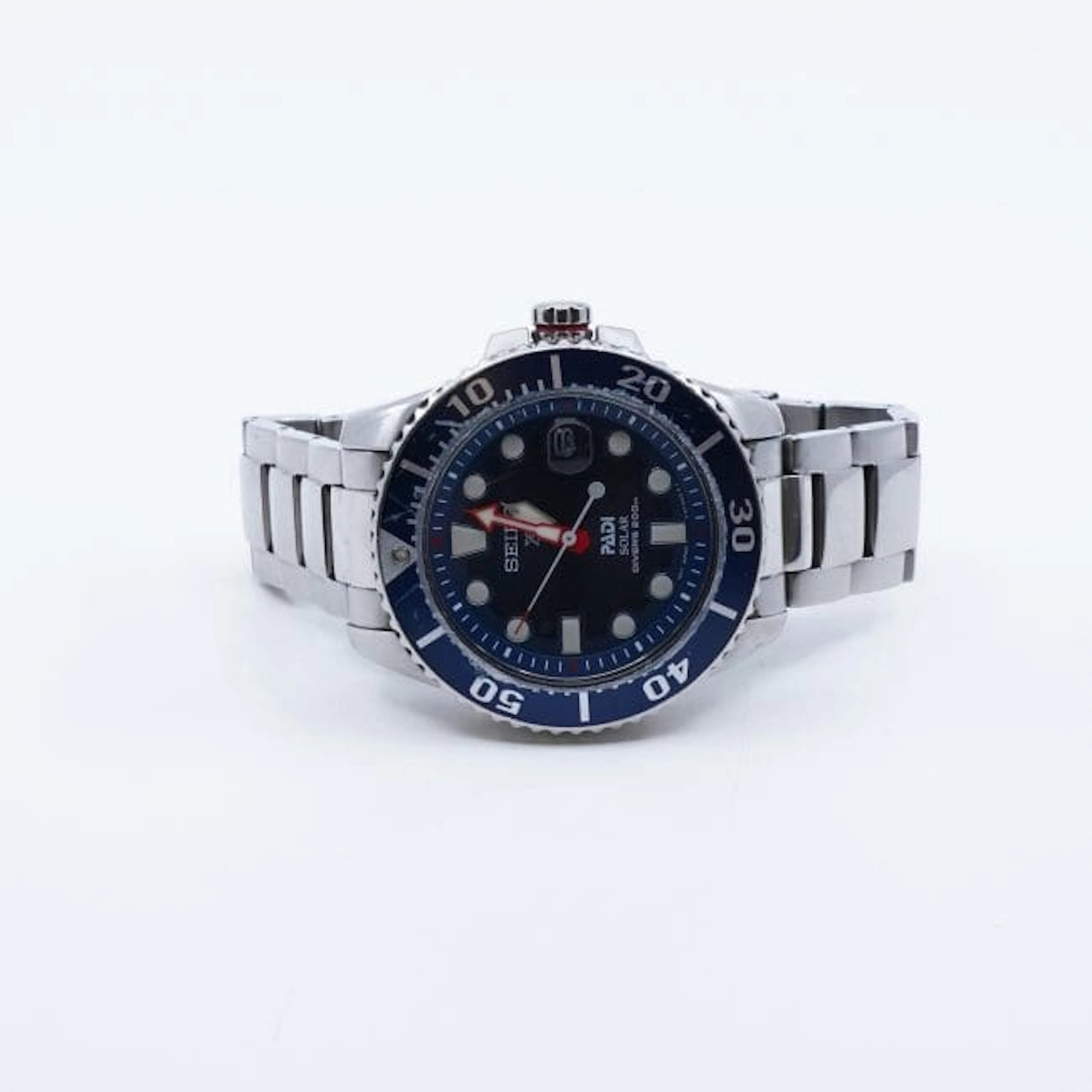 Armbandsur Seiko Prospex Padi Stål Boett 43mm, refnr: SNE549P1, datum
