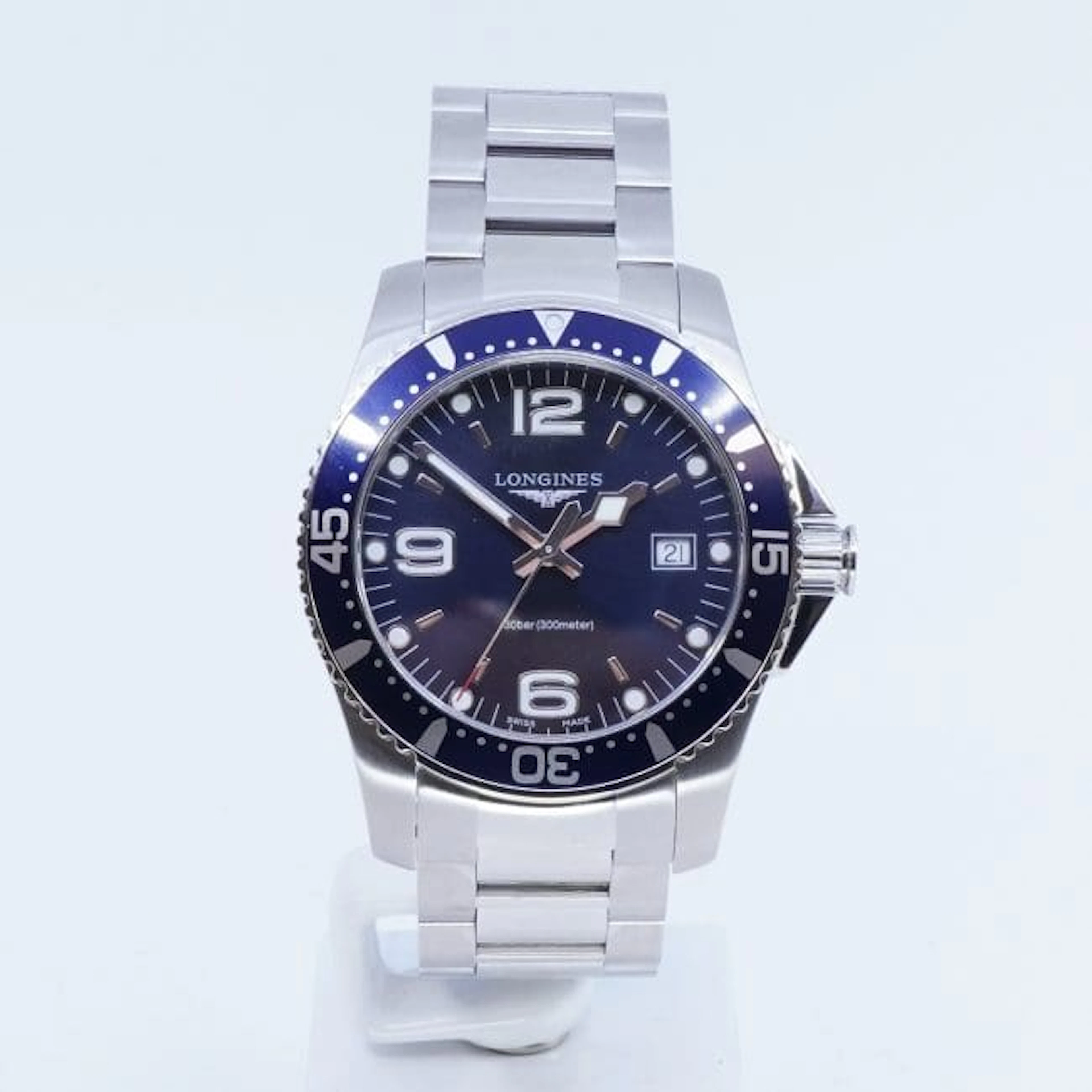 Armbandsur Longines HydroConquest Stål Längd 21cm Boett 41mm