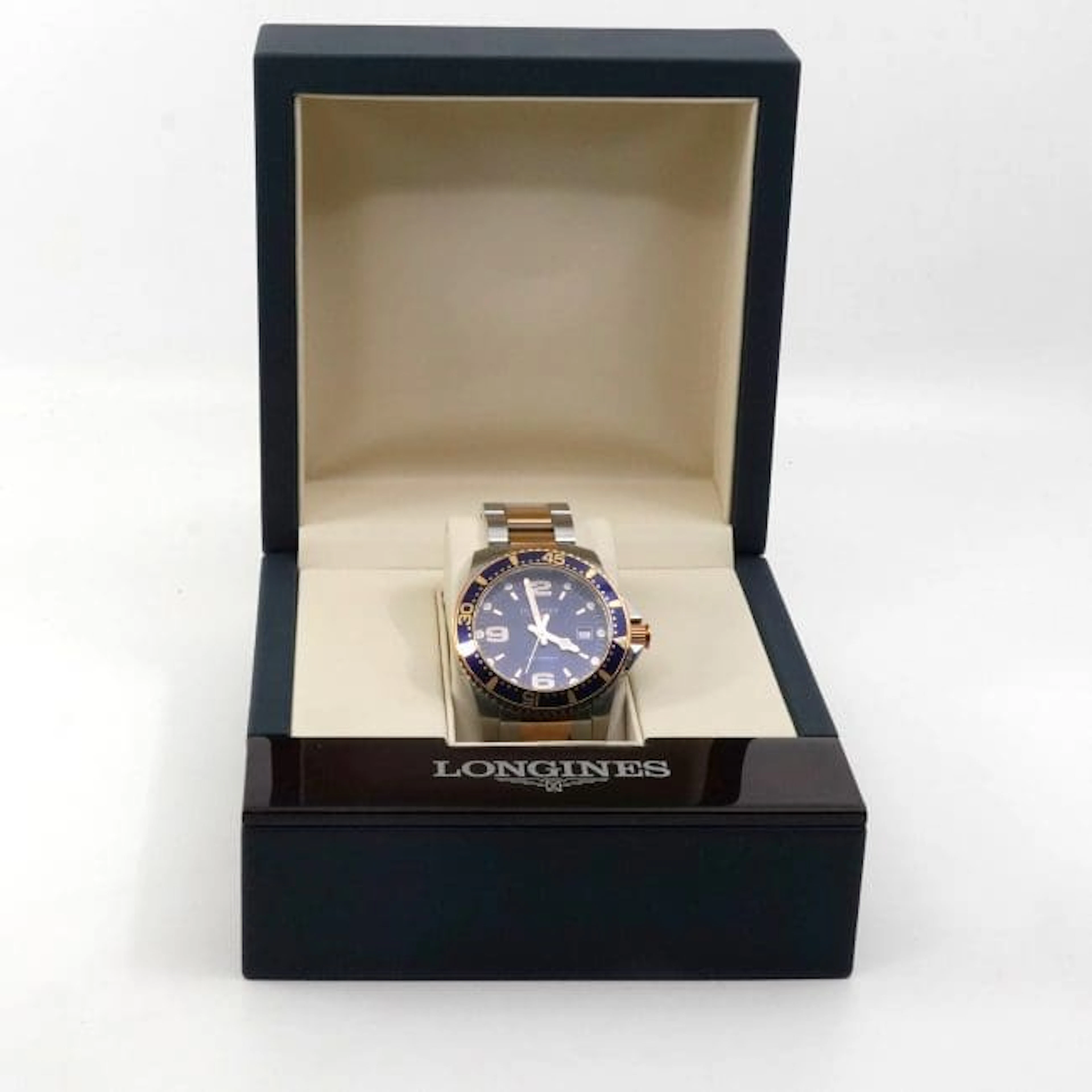 Armbandsur Longines Stål Längd 20cm Boett 41mm Hydroconquest L3.740.3
