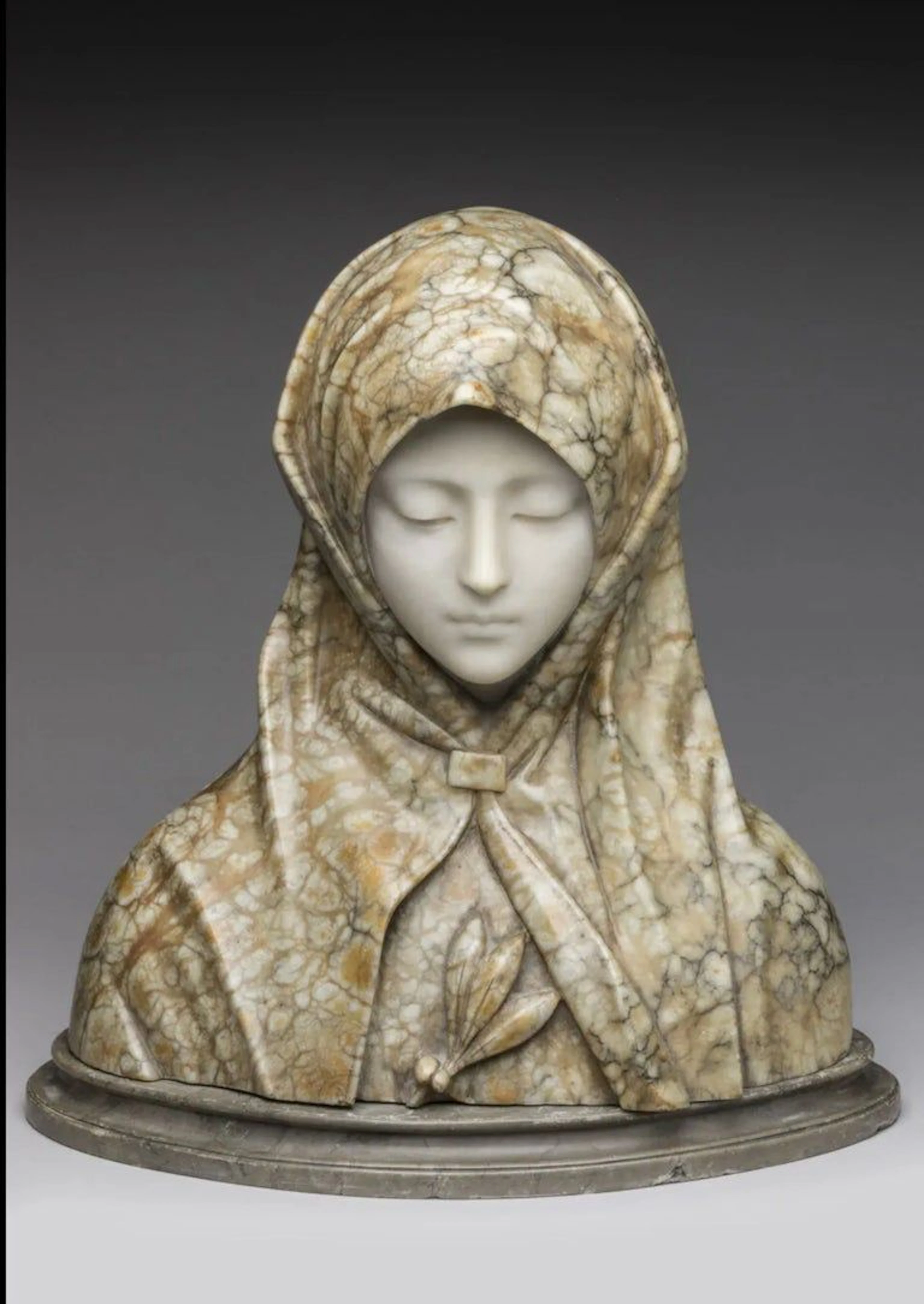 Bust of a Woman, signed Libero Gremigni – Italian School – late 19th century