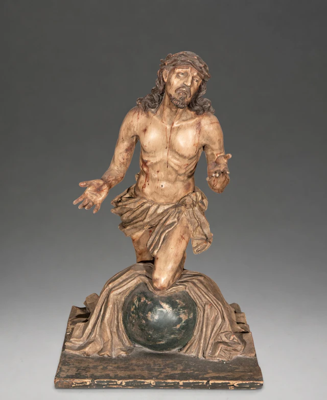 18TH CENTURY ANDALUSIAN BAROQUE MASTER - CHRIST IN TERRACOTTA