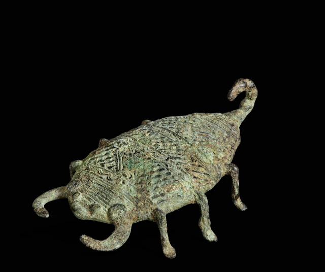 Scorpion in copper, Djenné, Mali, c. 1100–1450