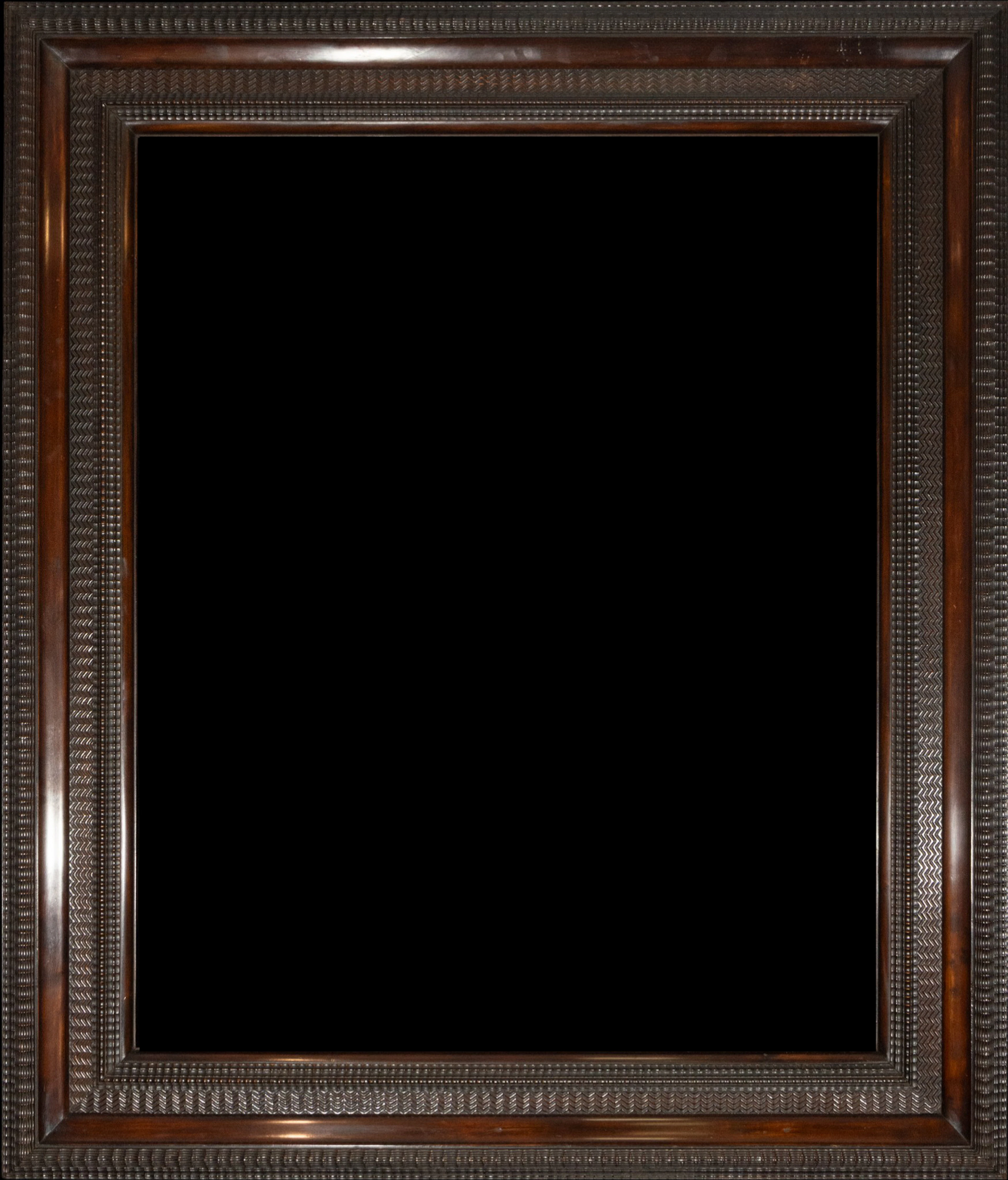 Frame in rosewood, Spanish School, 18th Century